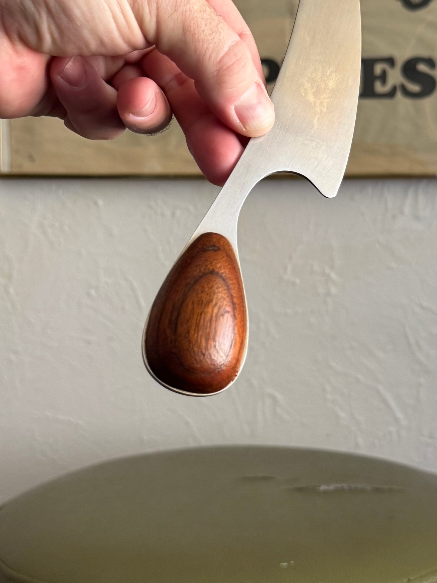 Vintage Teak Dansk cheese knife designed by Vivianna Torun