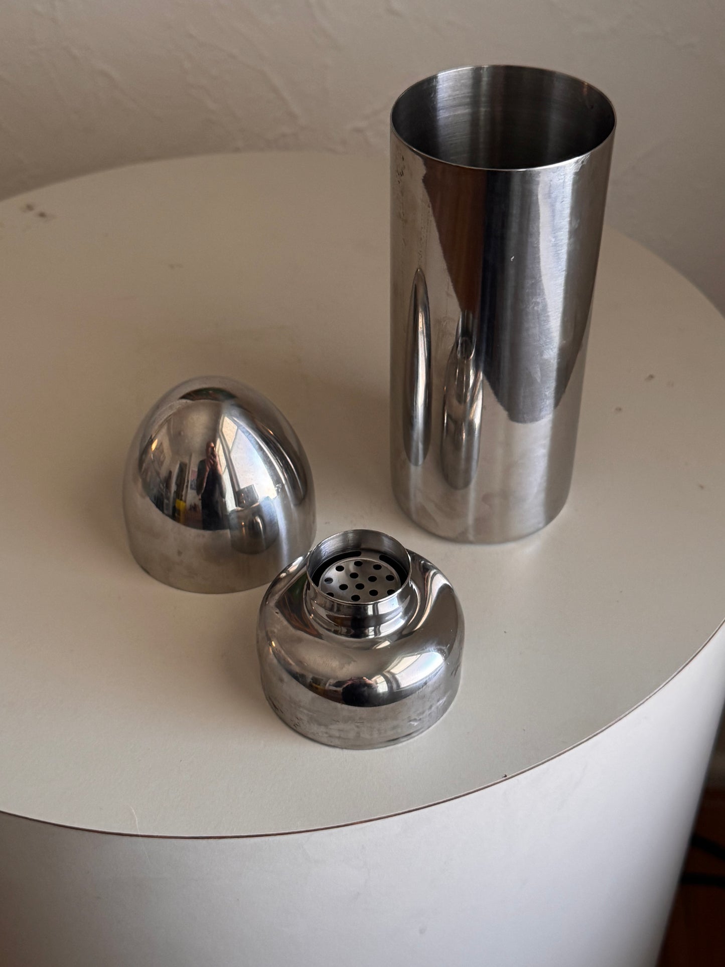 Mid Century Silver Bullet Drink Shaker