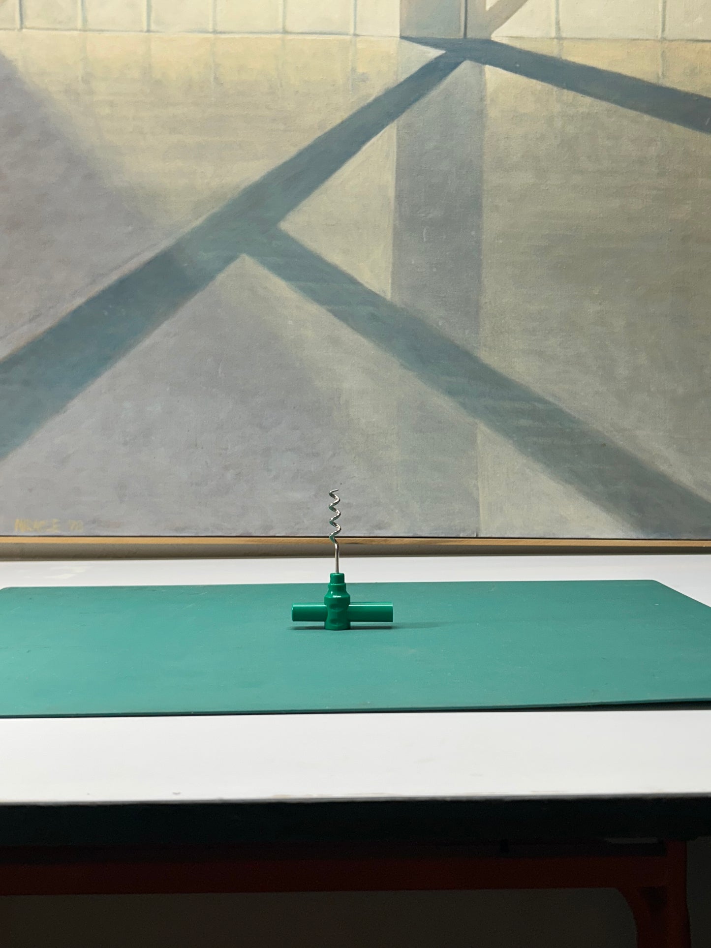 Green Plastic Corkscrew