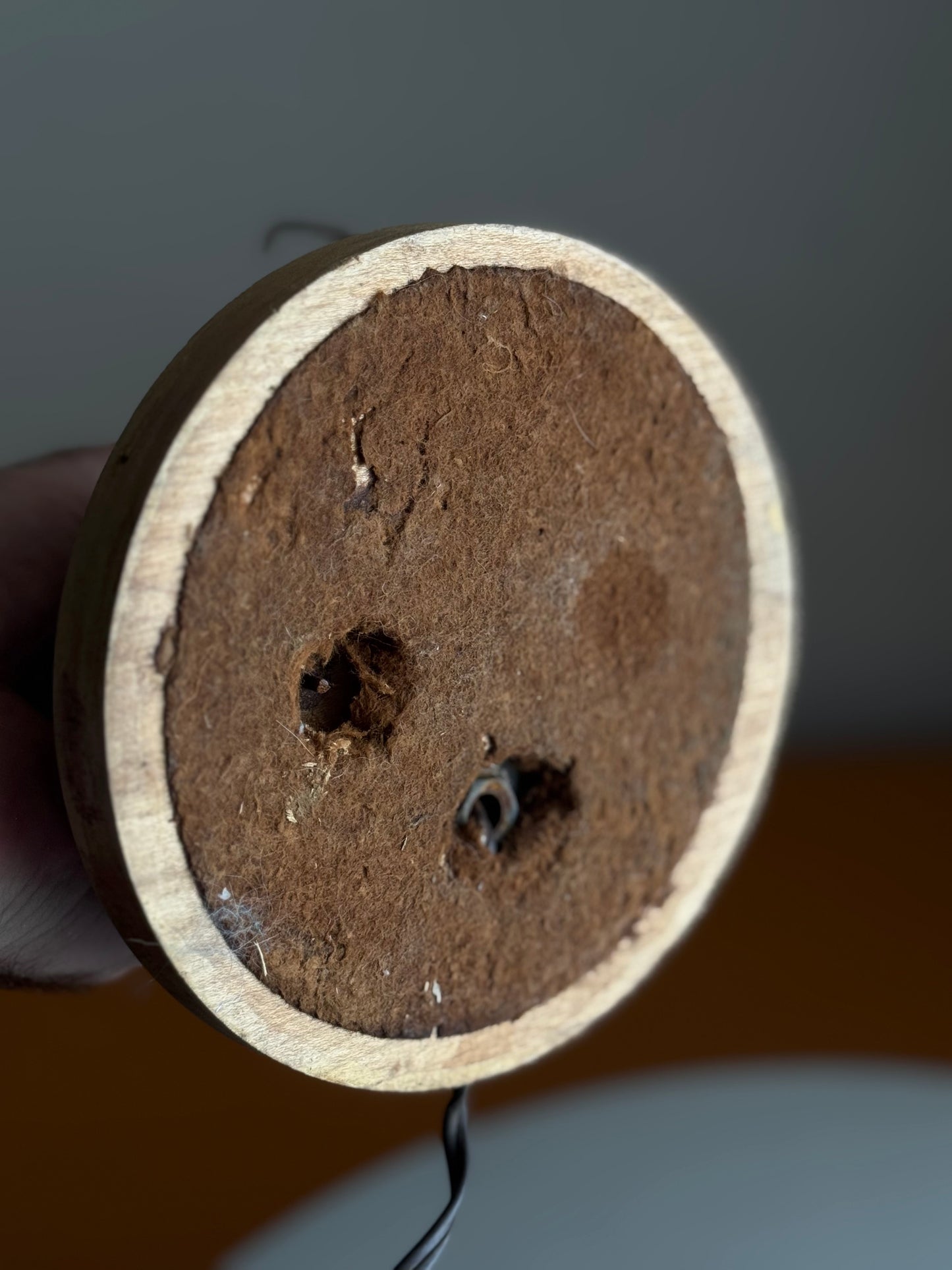 Handmade strongwomen lamp