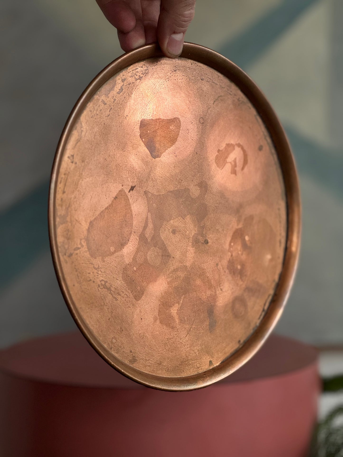 Solid Copper Dish