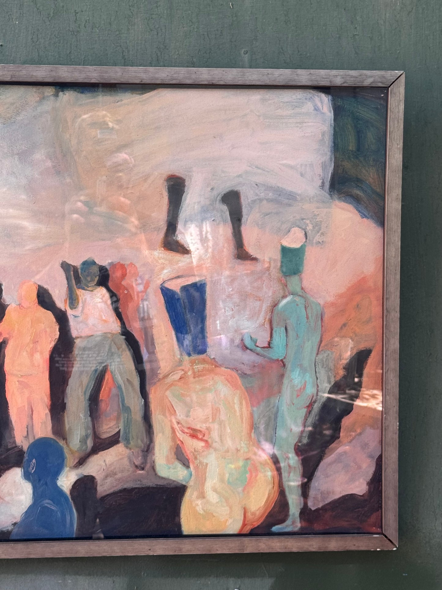 Framed Oil Painting