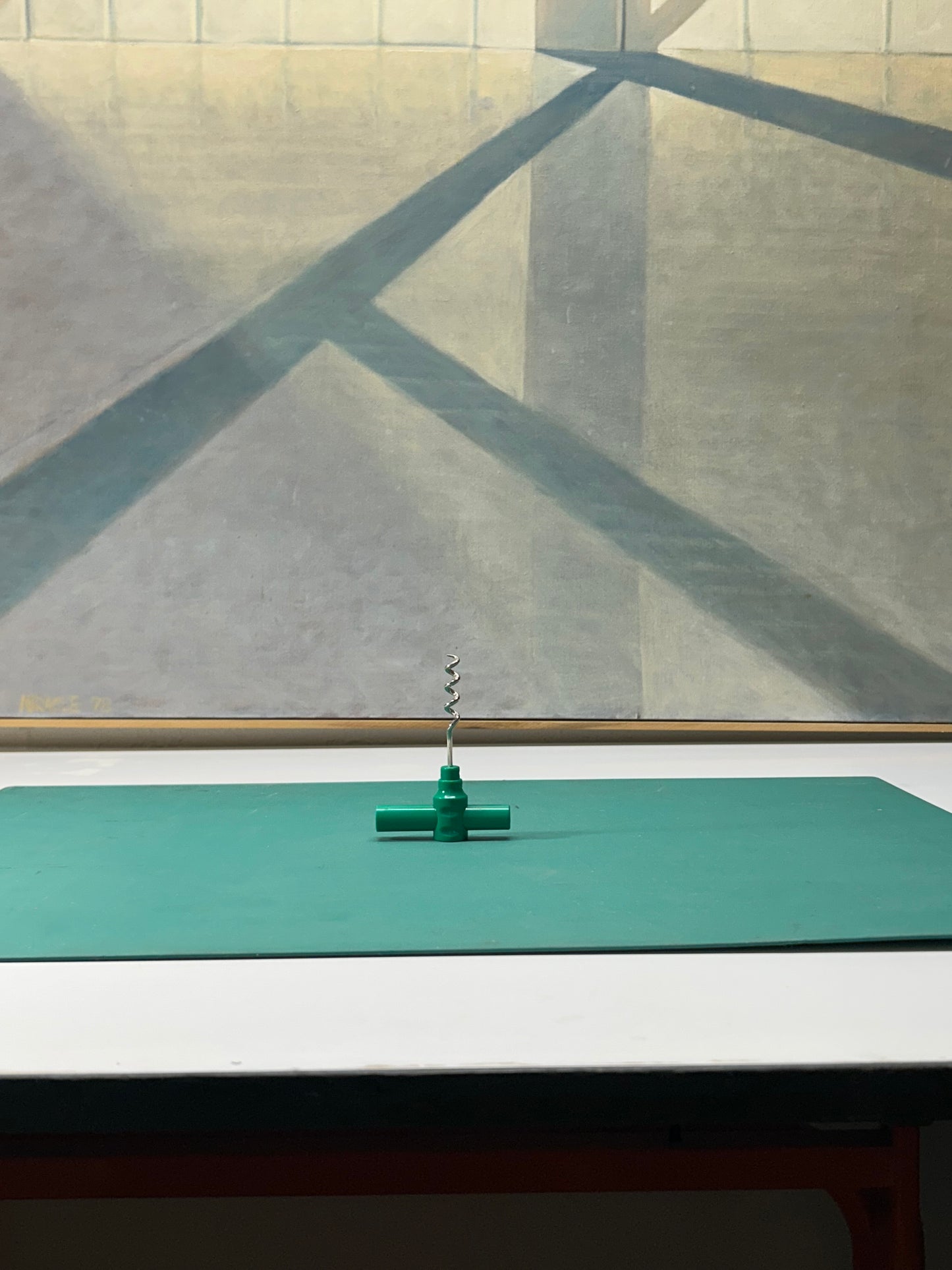 Green Plastic Corkscrew