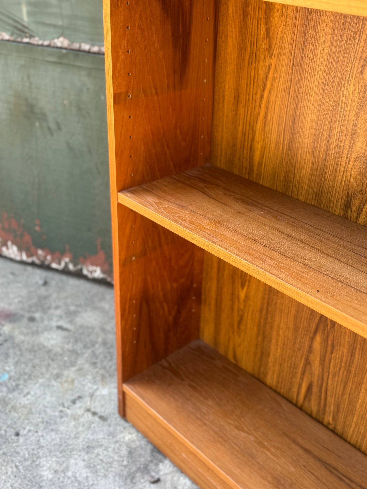 Danish Teak Bookshelf w/ adjustable shelves
