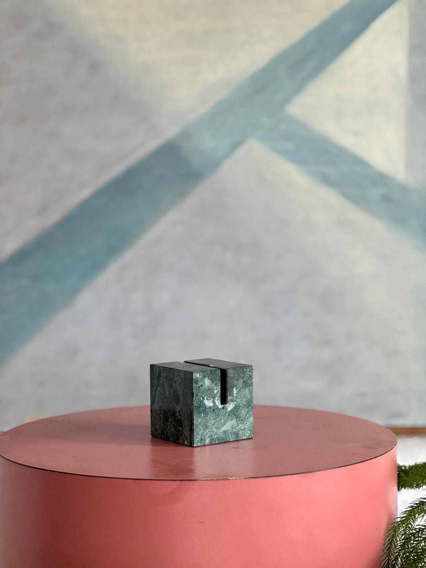 Solid Marble Record Display