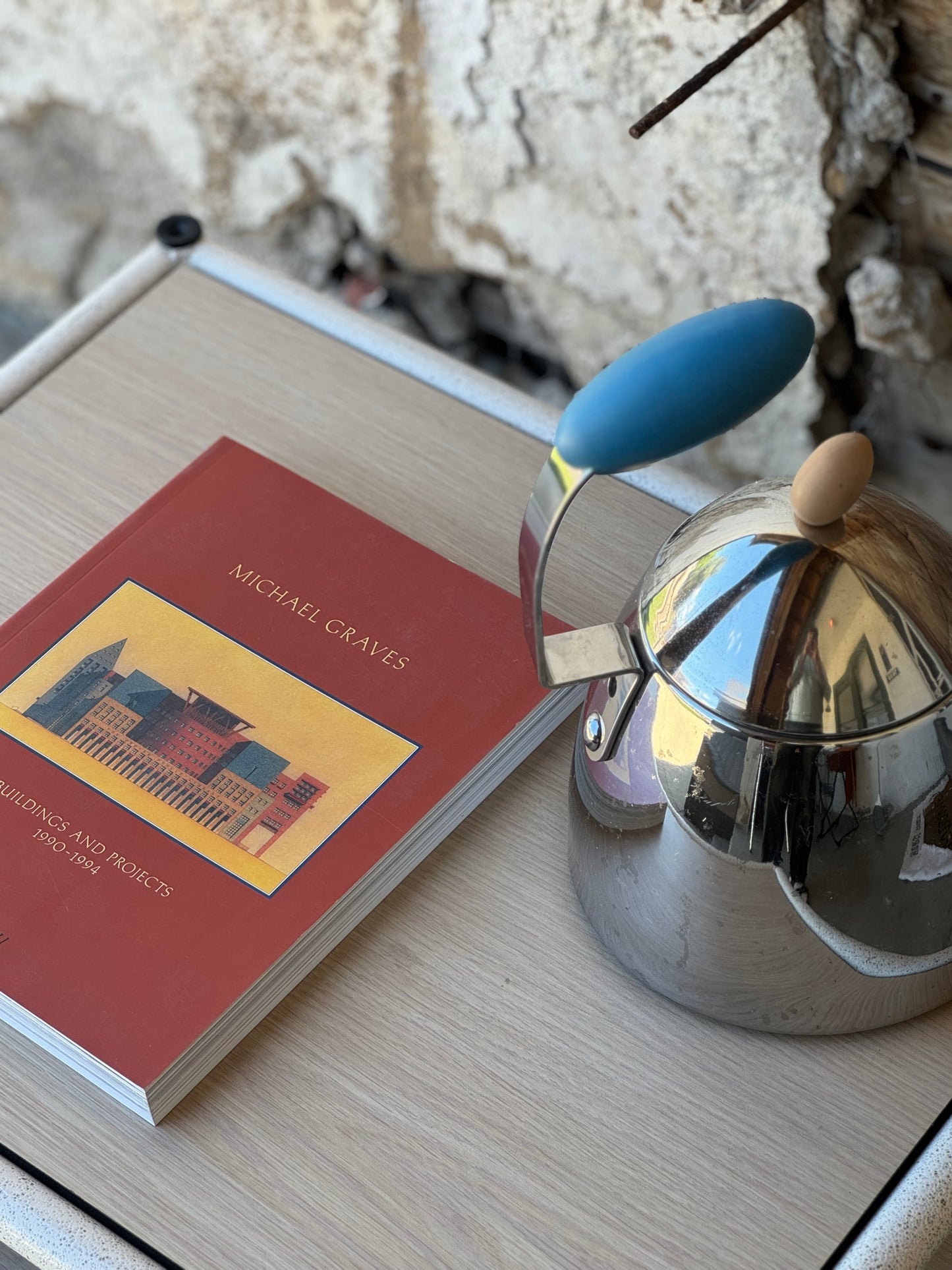 Michael Graves Tea Kettle & Coffee Table Book