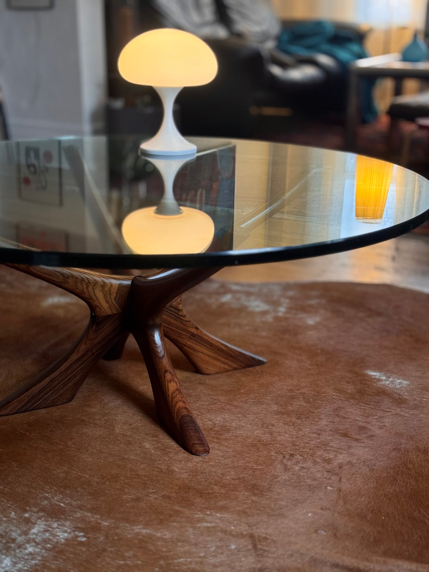 Model T118 Rosewood Coffee Table by Illum Wikkelso for Niels Eilersen