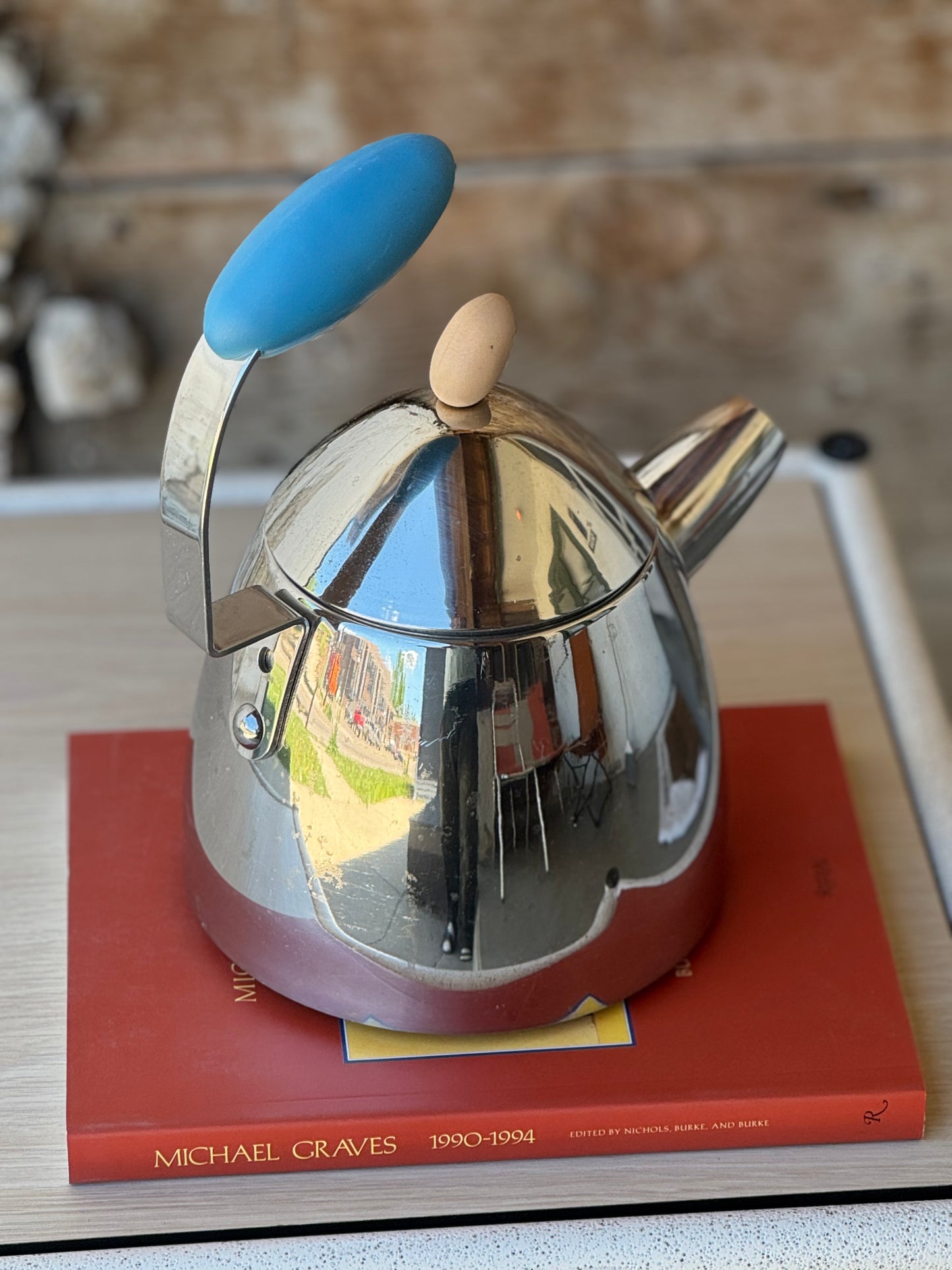 Michael Graves Tea Kettle & Coffee Table Book