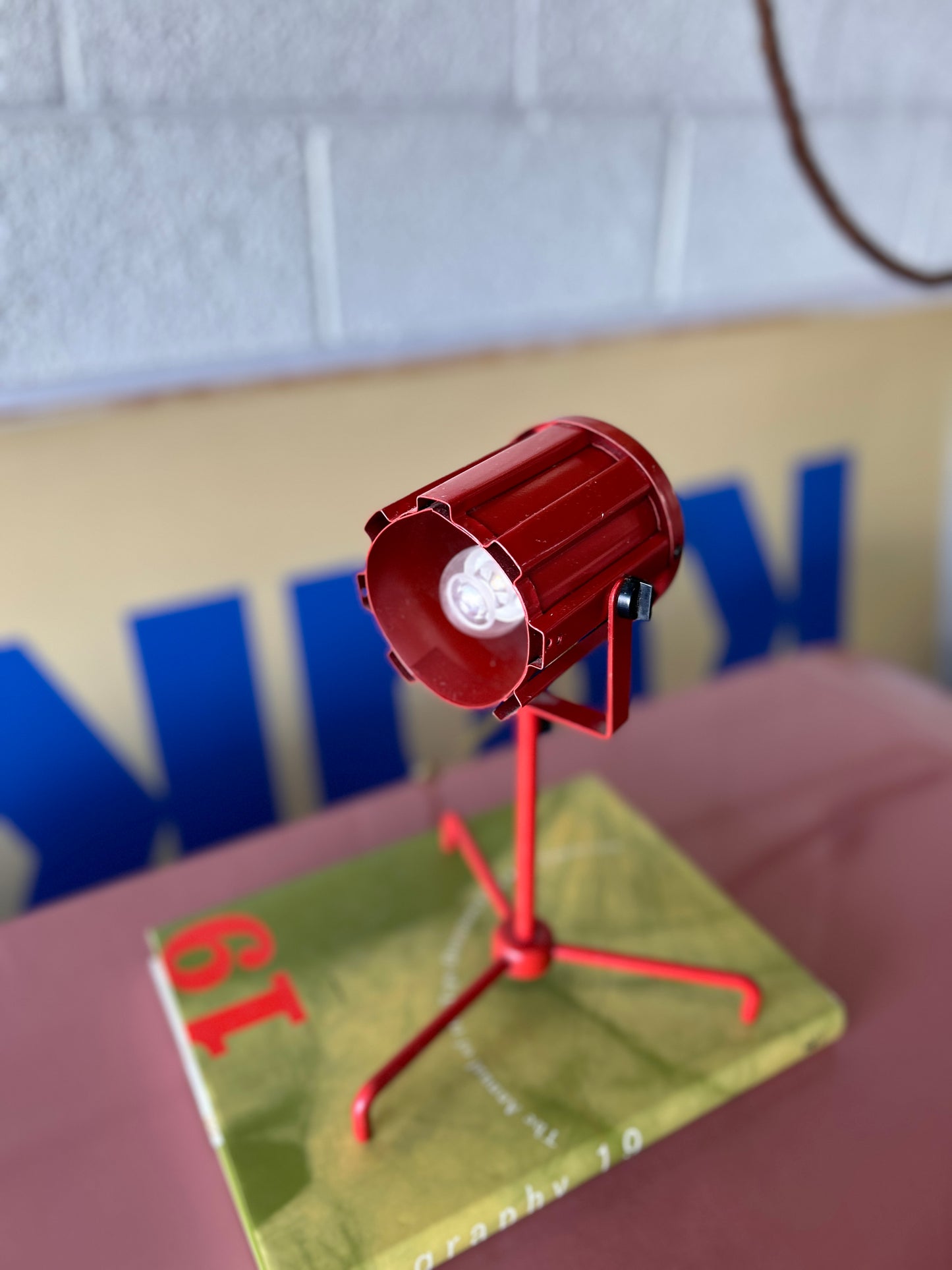 Vintage Japanese Movie Studio Lamp