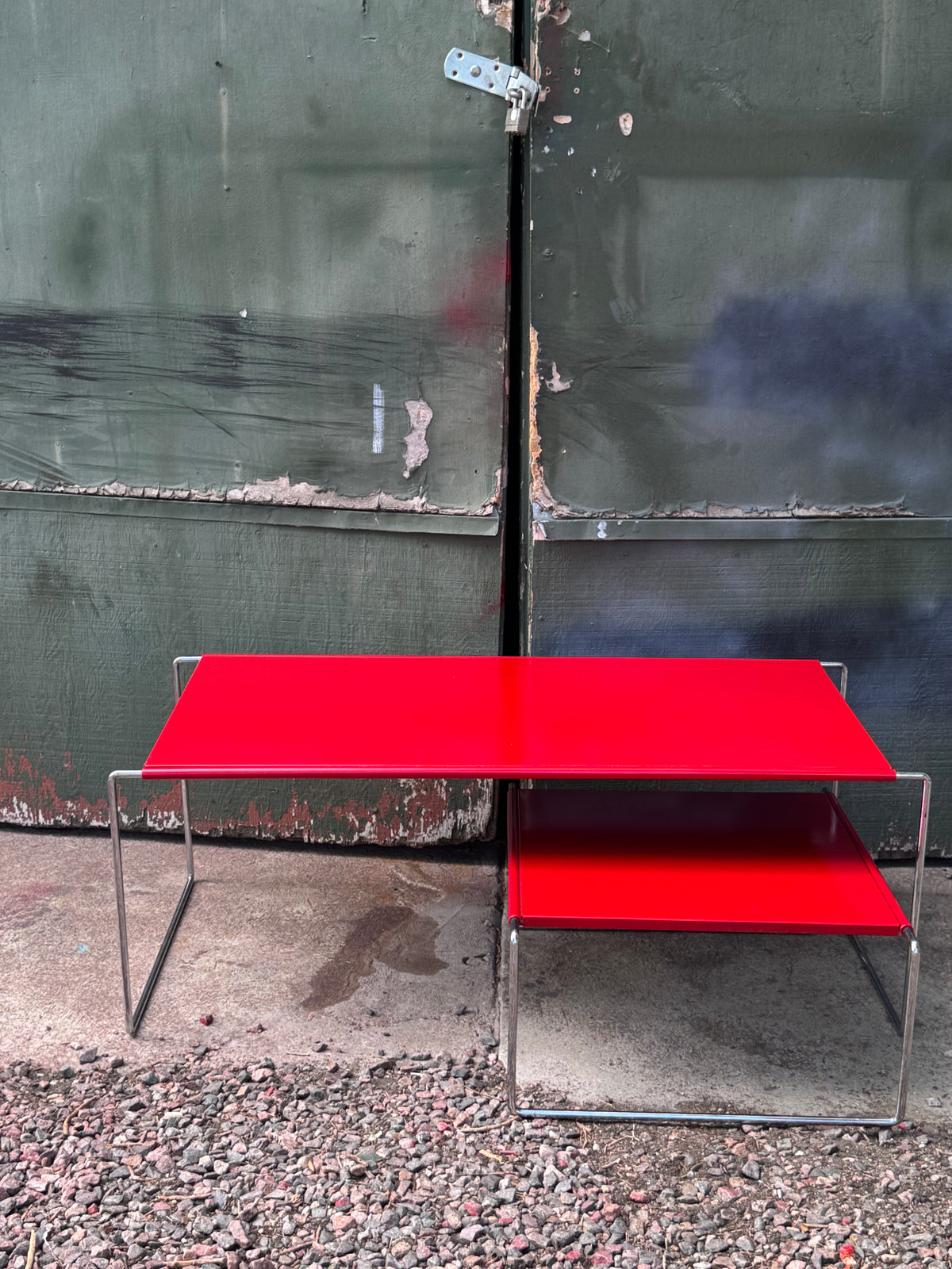 Vintage Bauhaus Modular Coffee Table Set