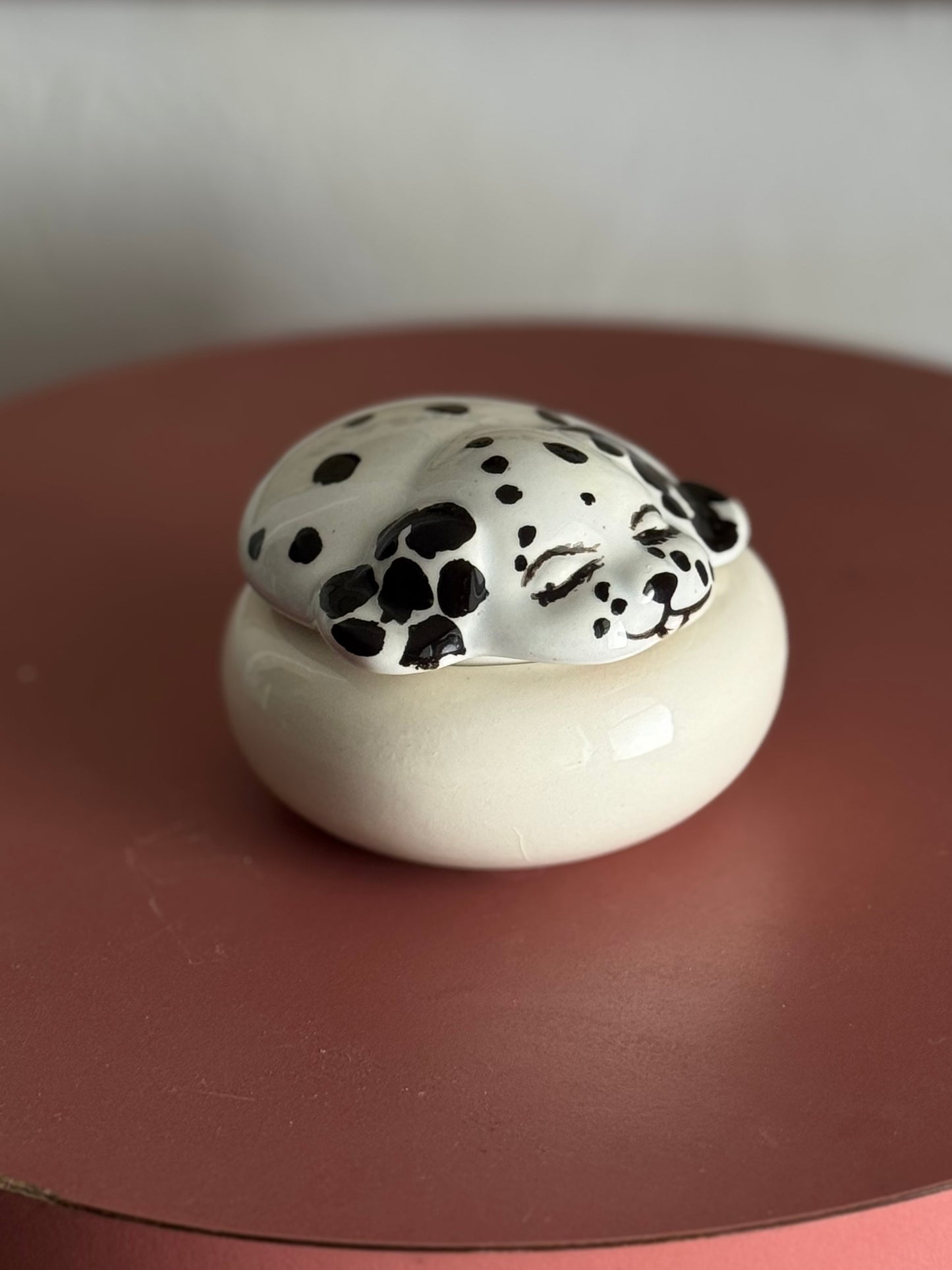 Silly Handmade Dalmatian Bowl