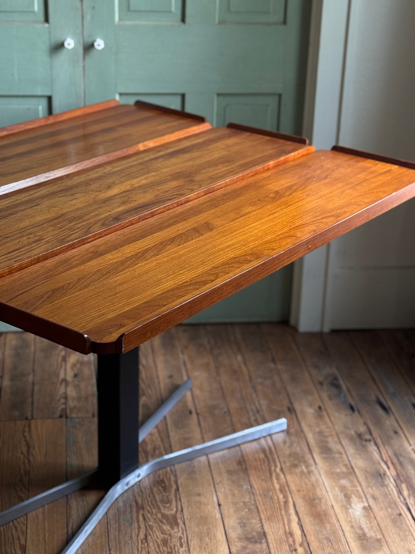 Solid Wood “Elevator” Table