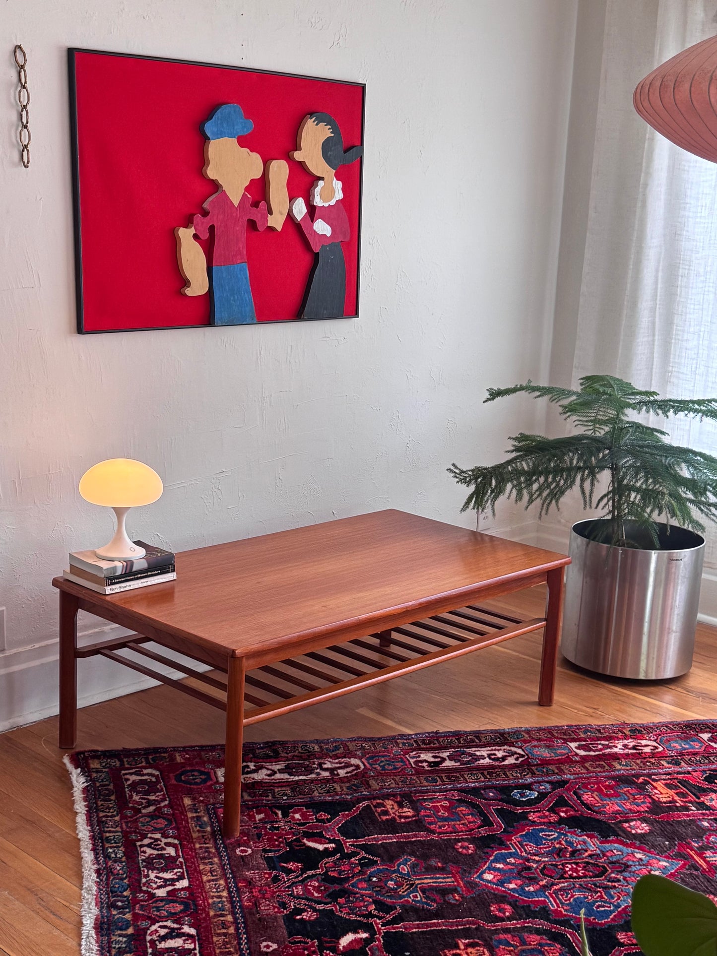 Danish Modern 2-Tier Teak Coffee Table by Toften Mobelfabrik