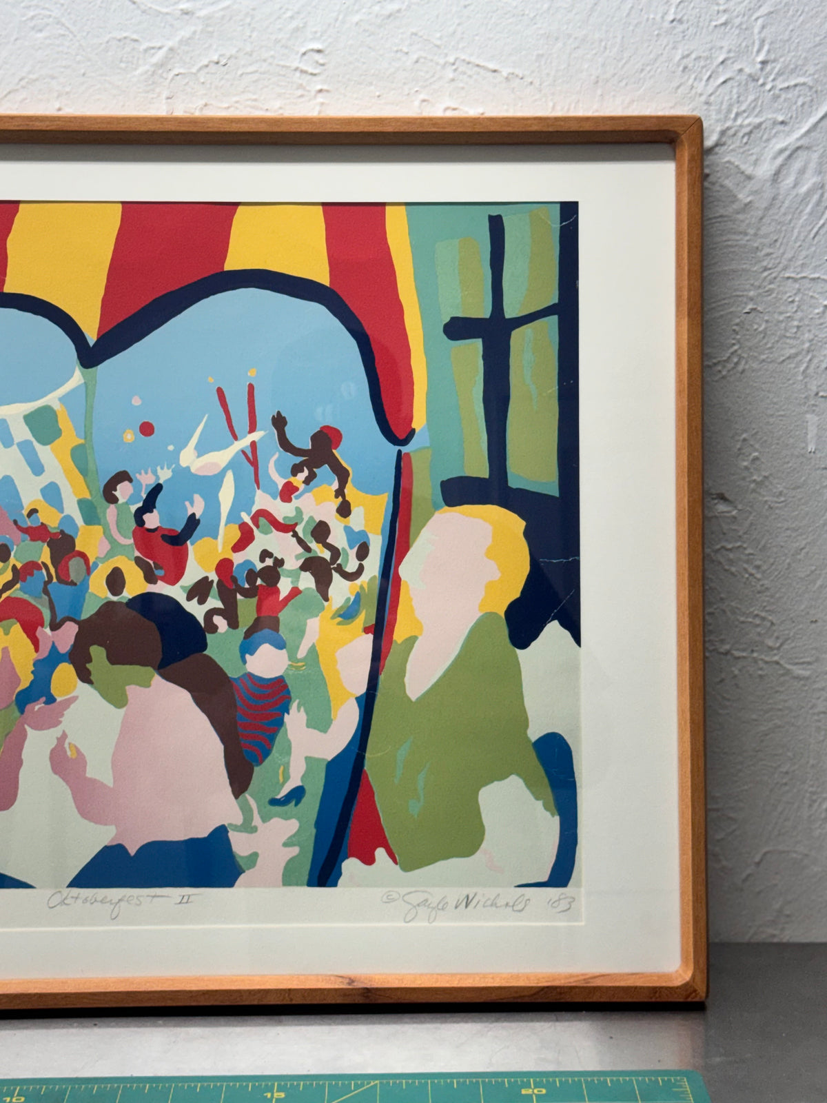“Oktoberfest” by Gayle Nichols, 1983