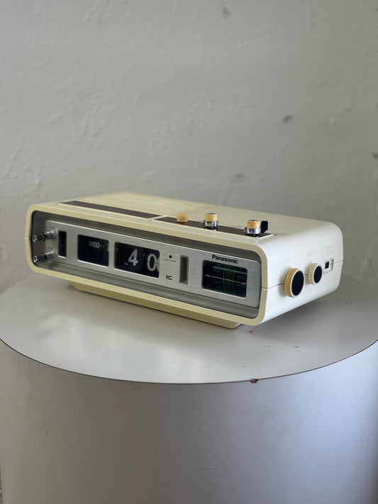Vintage Panasonic Flip Clock Dator RC-6551