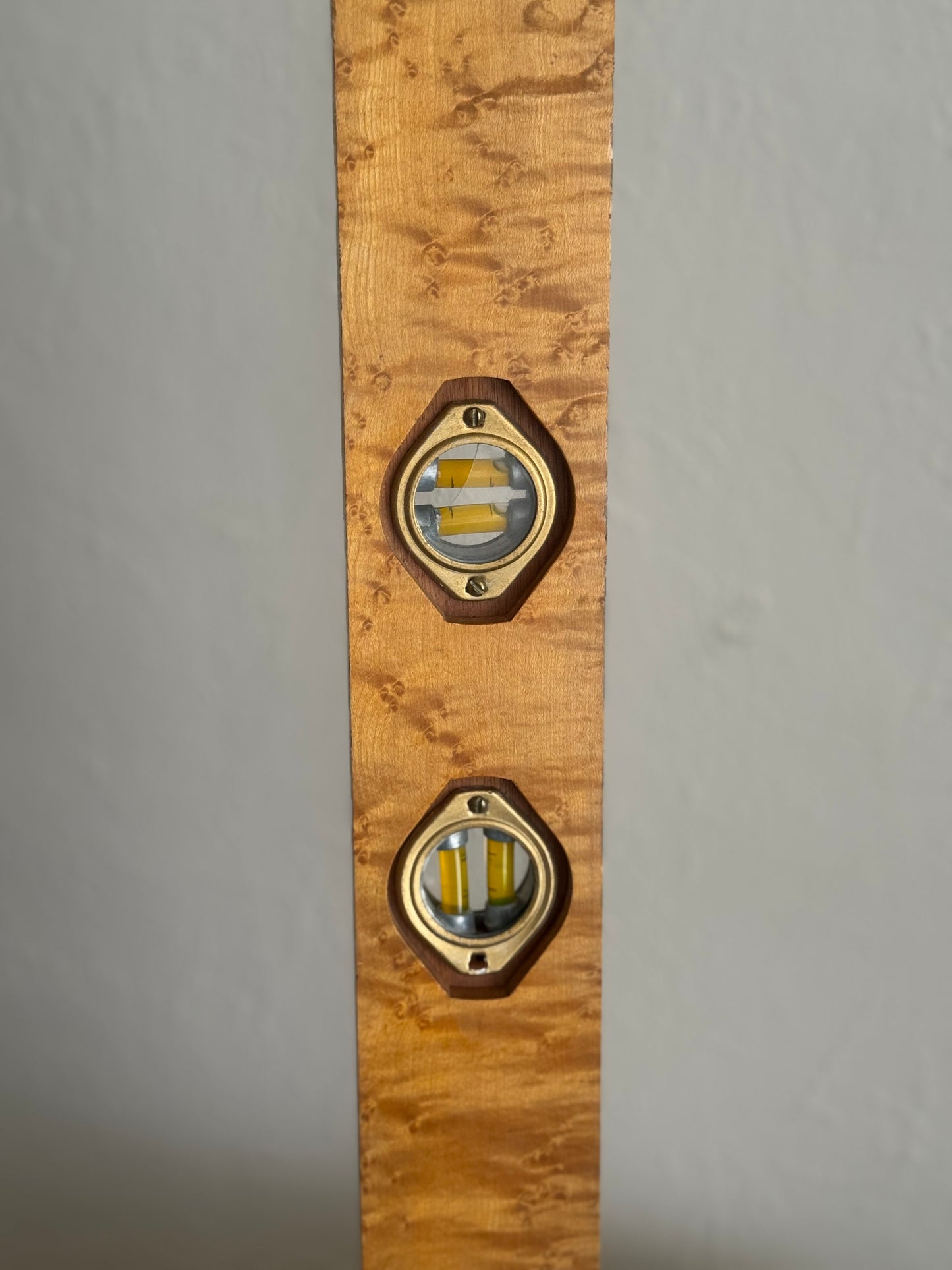 Handmade Birdseye Maple Level