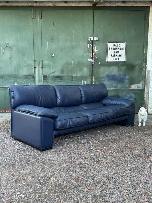Post Modern Leather Sofa