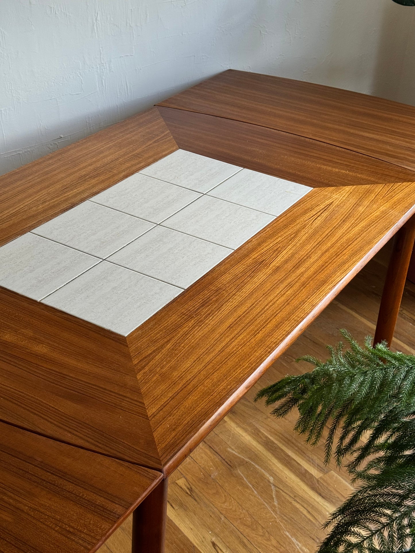 Danish Teak Drop-Leaf Dinining Table by Holst Joregensens