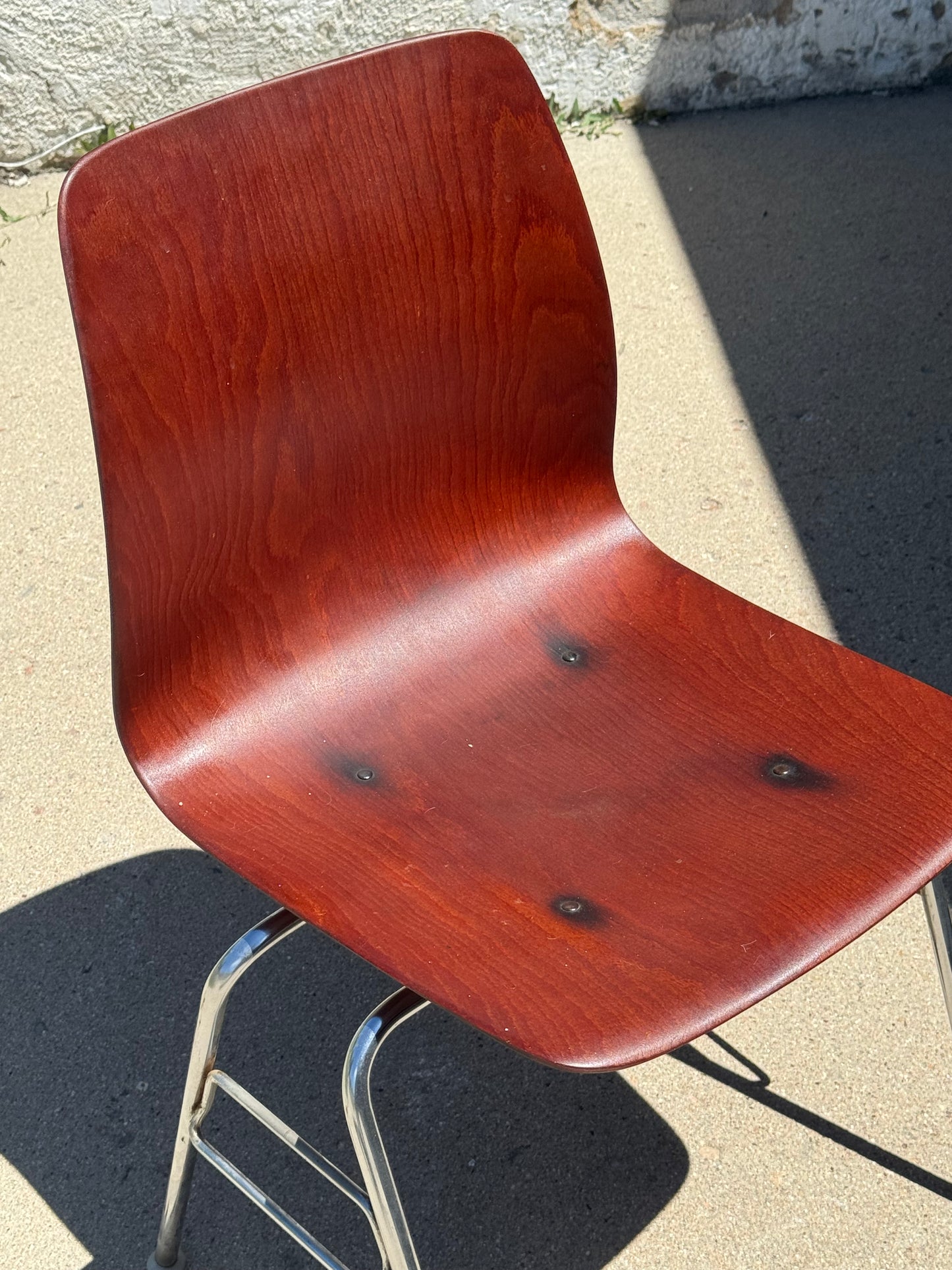 Molded Rosewood Dining Chair by Pagholz Flötotto