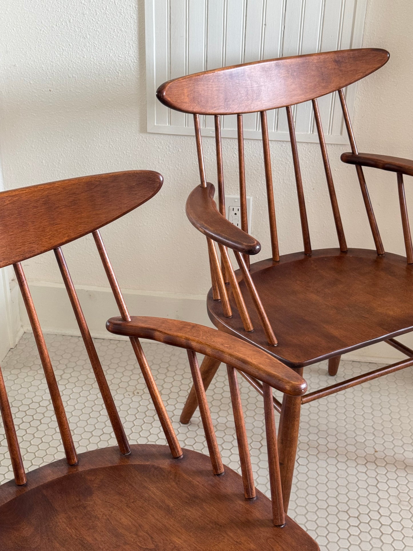 Dowel Chairs by Russel Wright