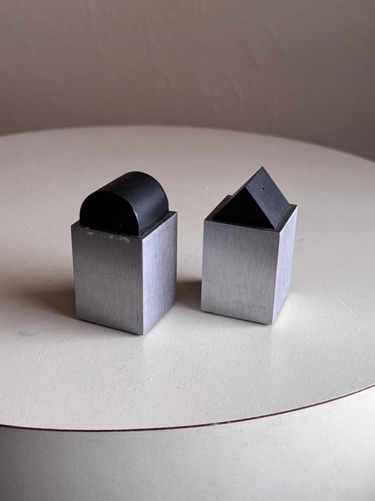 S&P Shakers by David Tisdale for Elika, 1988.