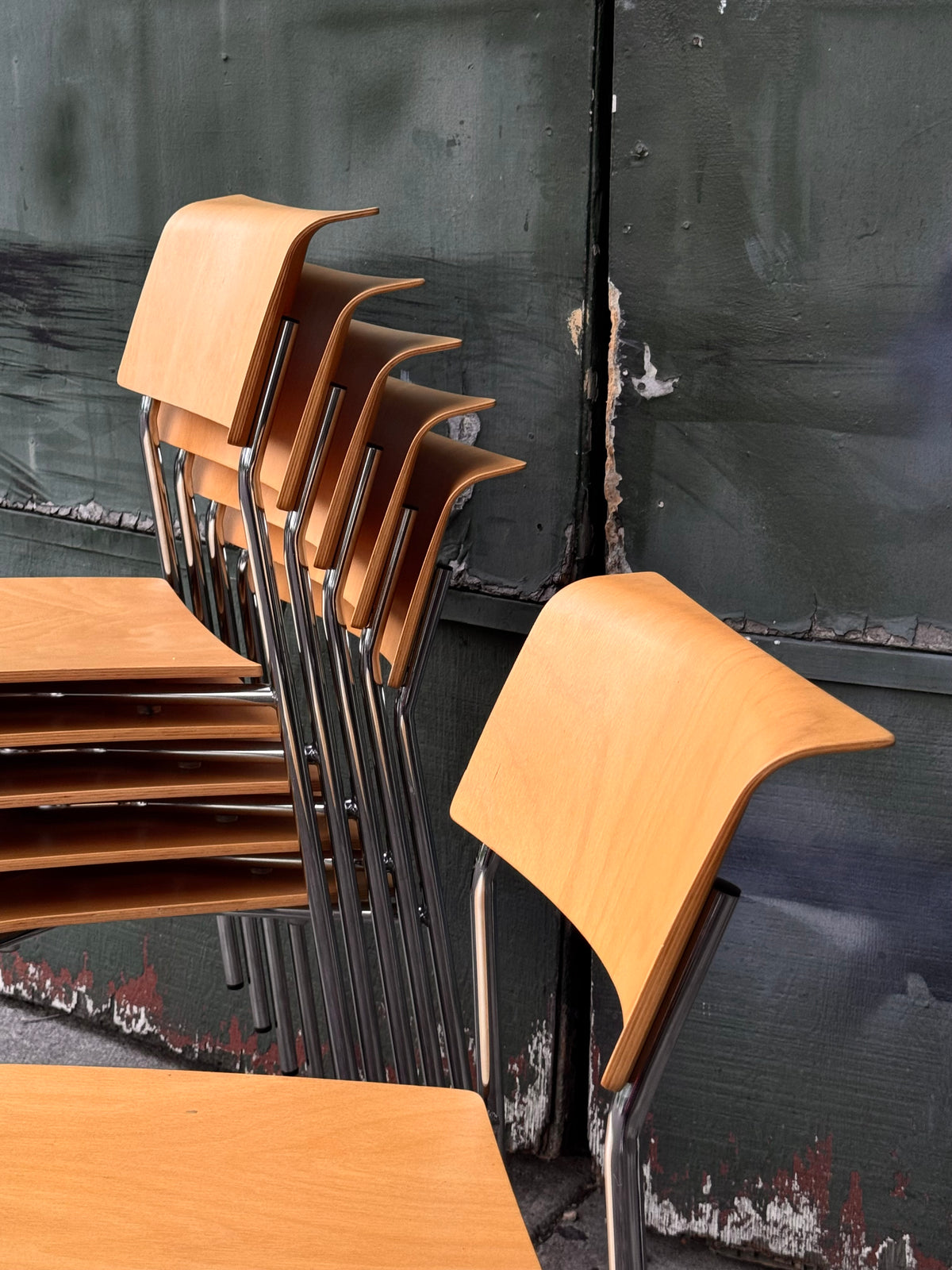 Model LP8 Bentwood Dining Chairs