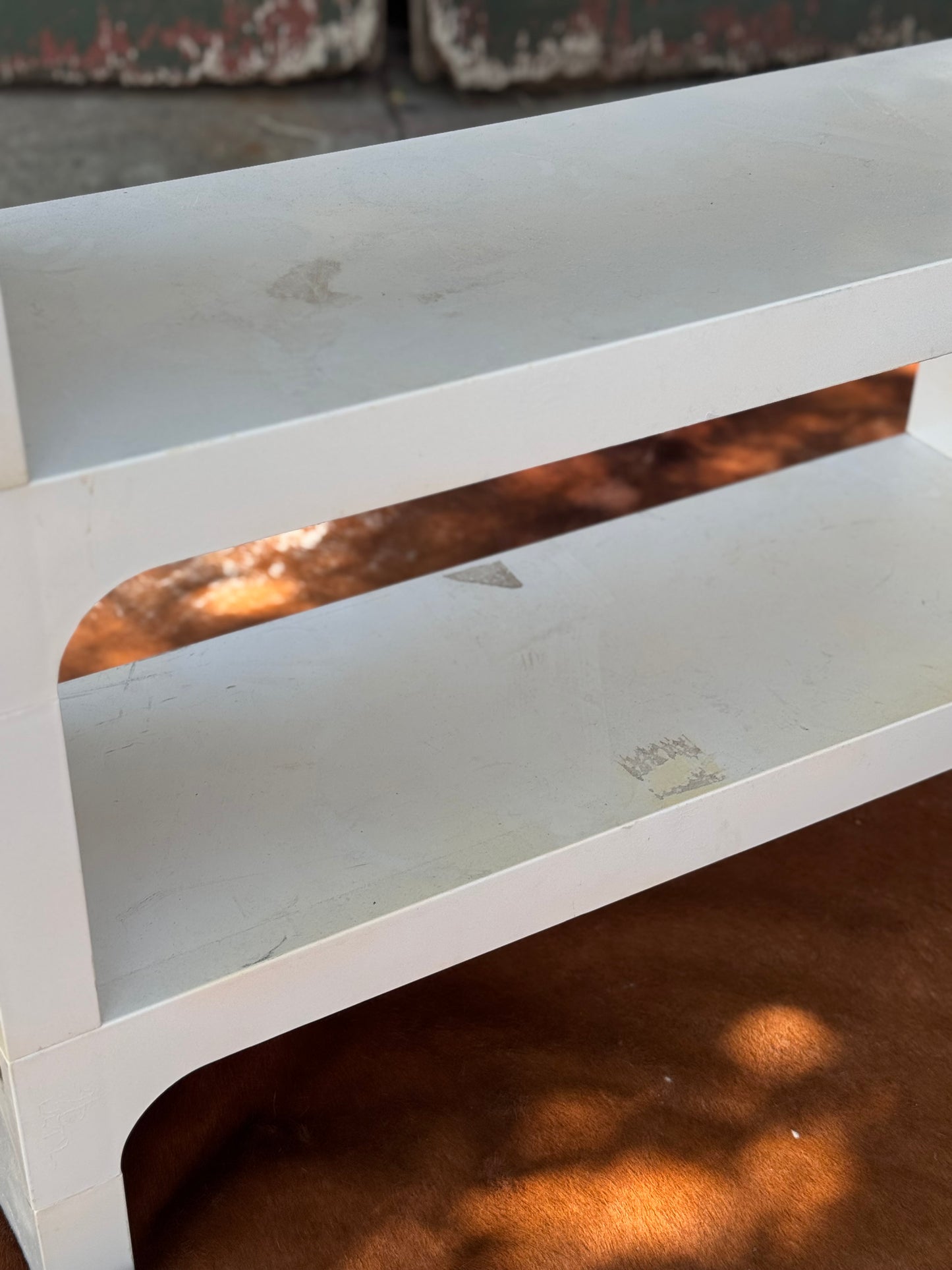 White Modular Shelf by Olaf Von Bohr for Kartell