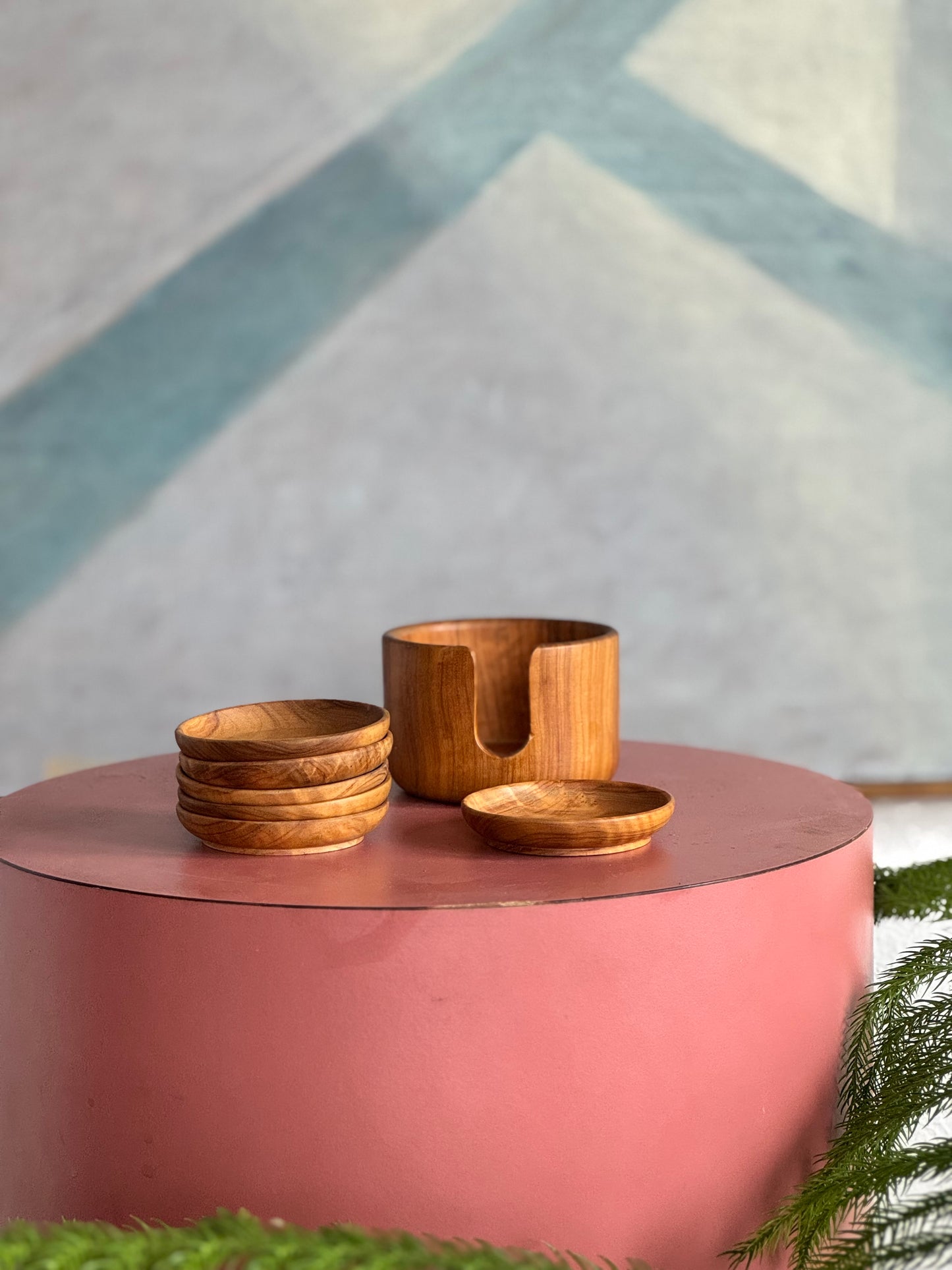 Turned Wood Coasters