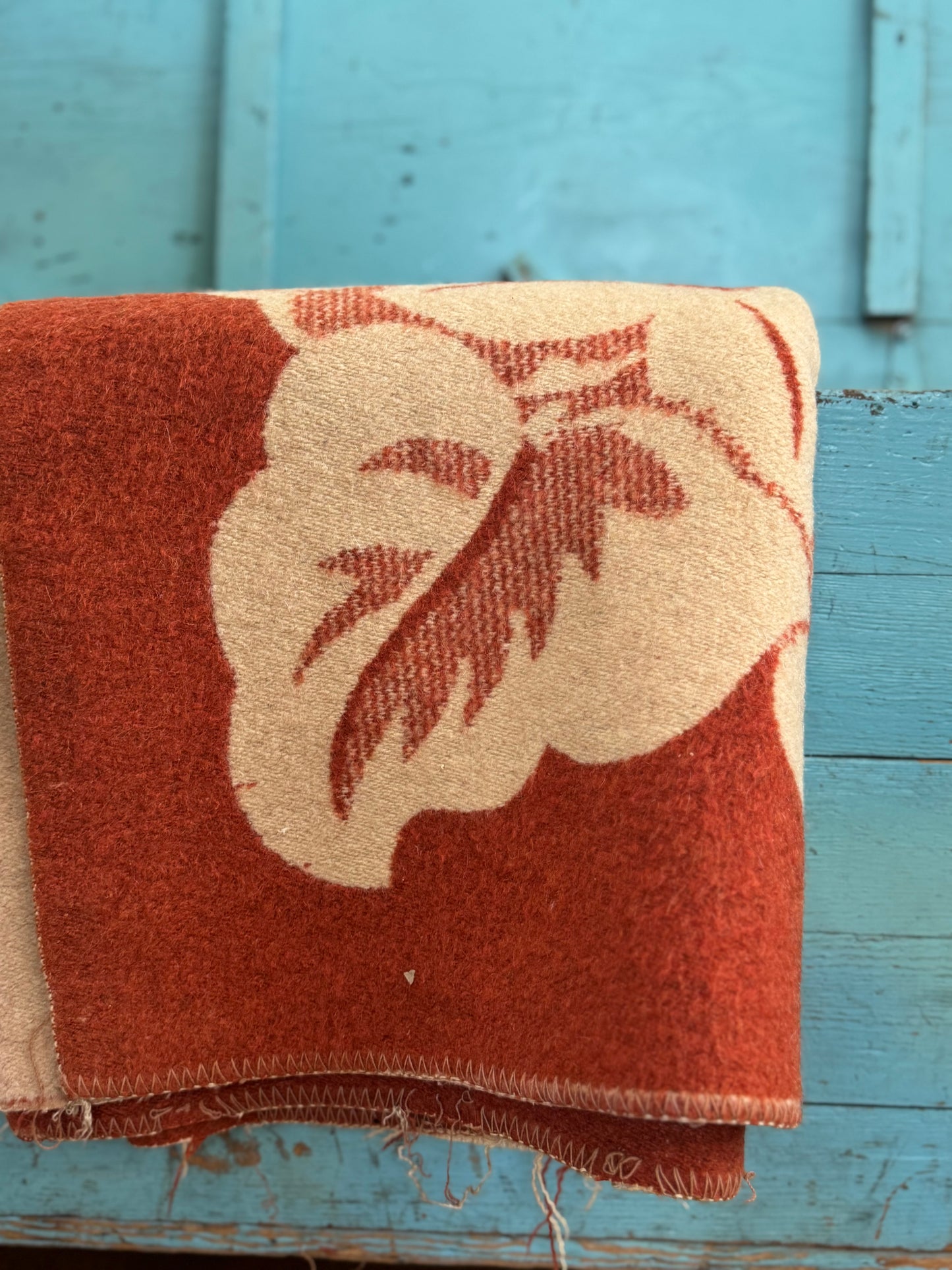 1950s Reversible blanket