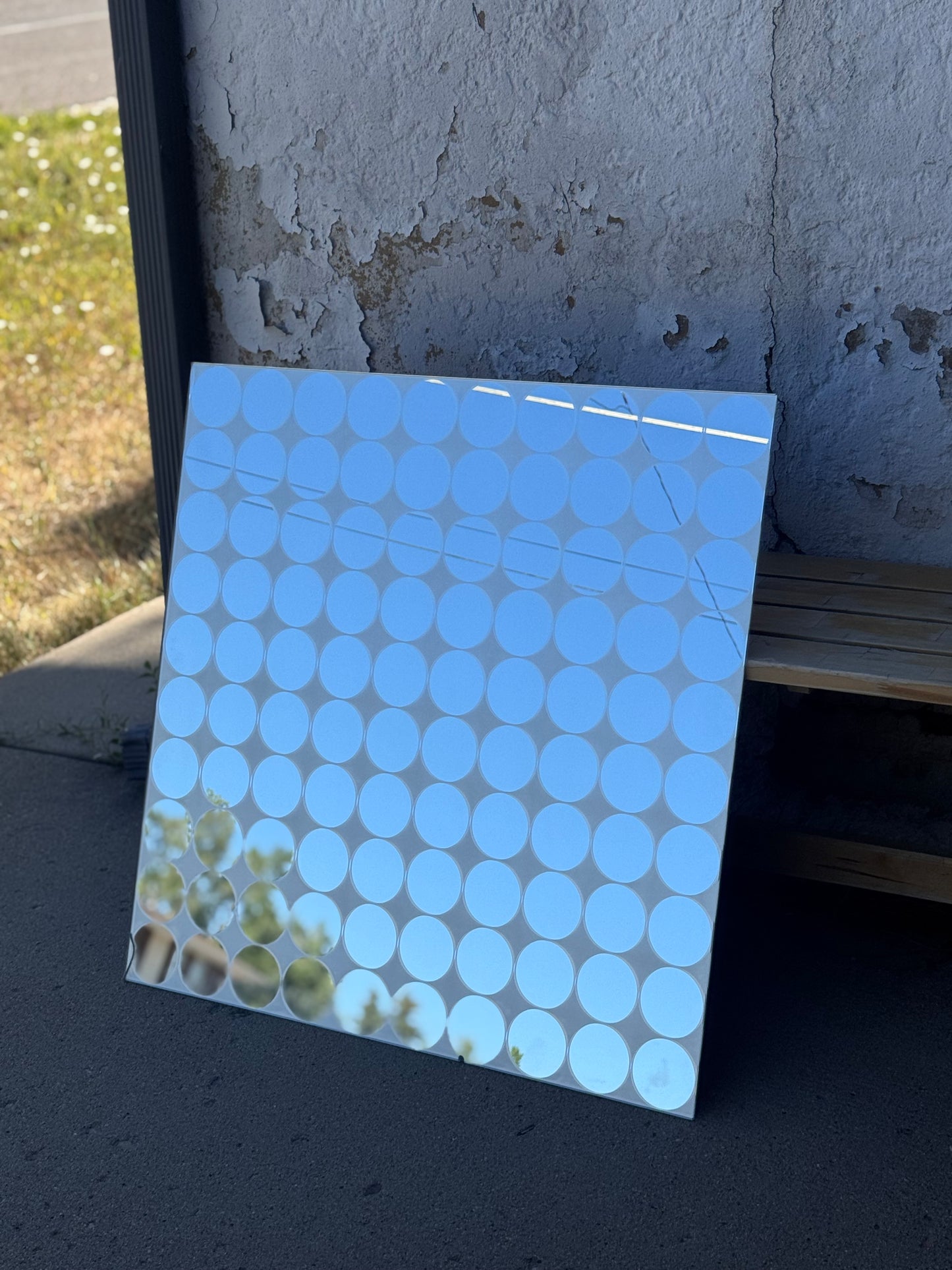 1970s Circle Mirrors by BDI USA
