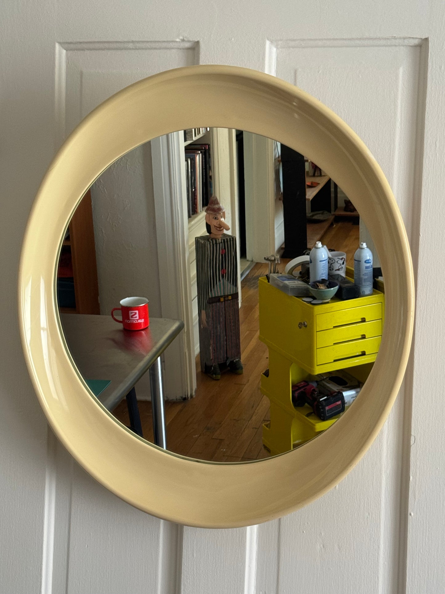 1970s Space Age Mirror