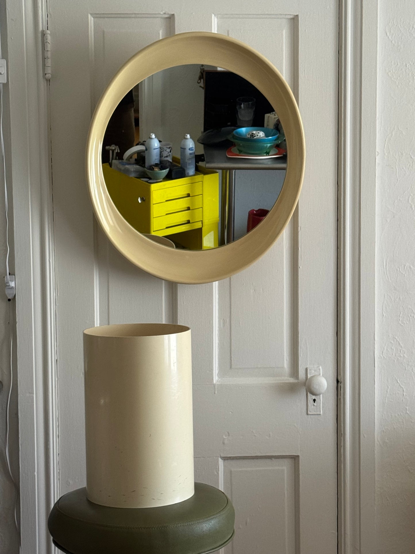 1970s Space Age Mirror