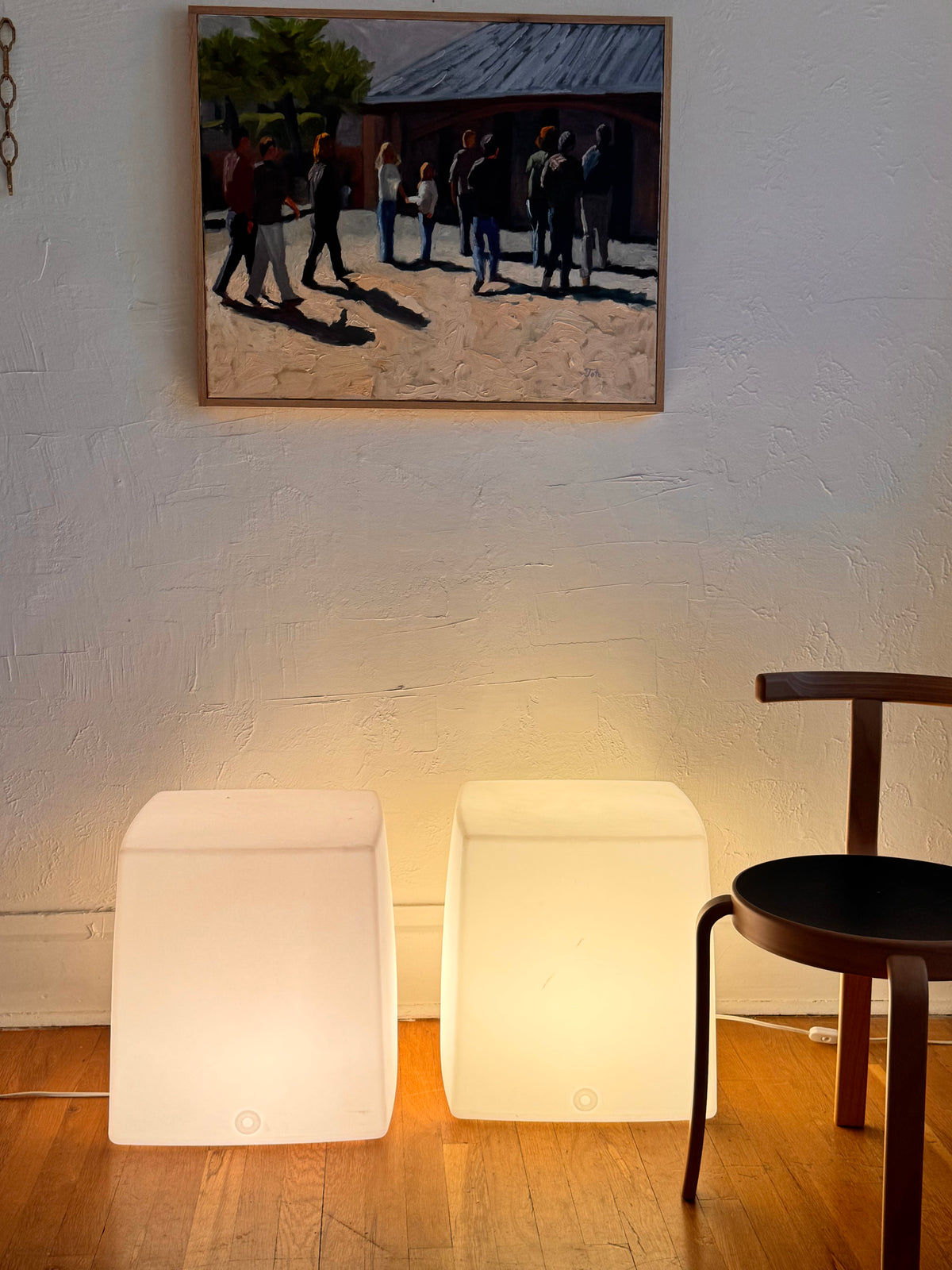 1996 Toto Cube Lamps by DWR (sold individually)