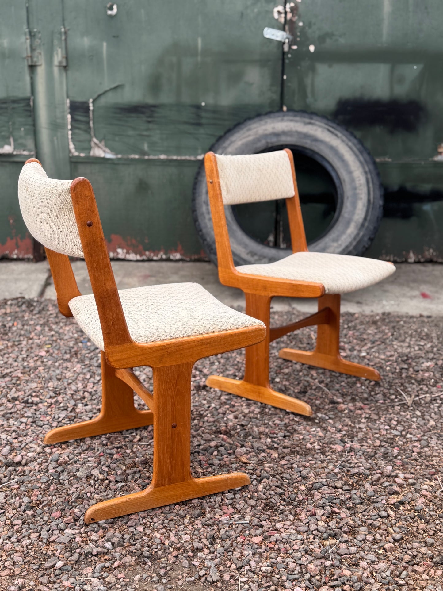 1970s Gangso Møbler Teak Dining Chairs