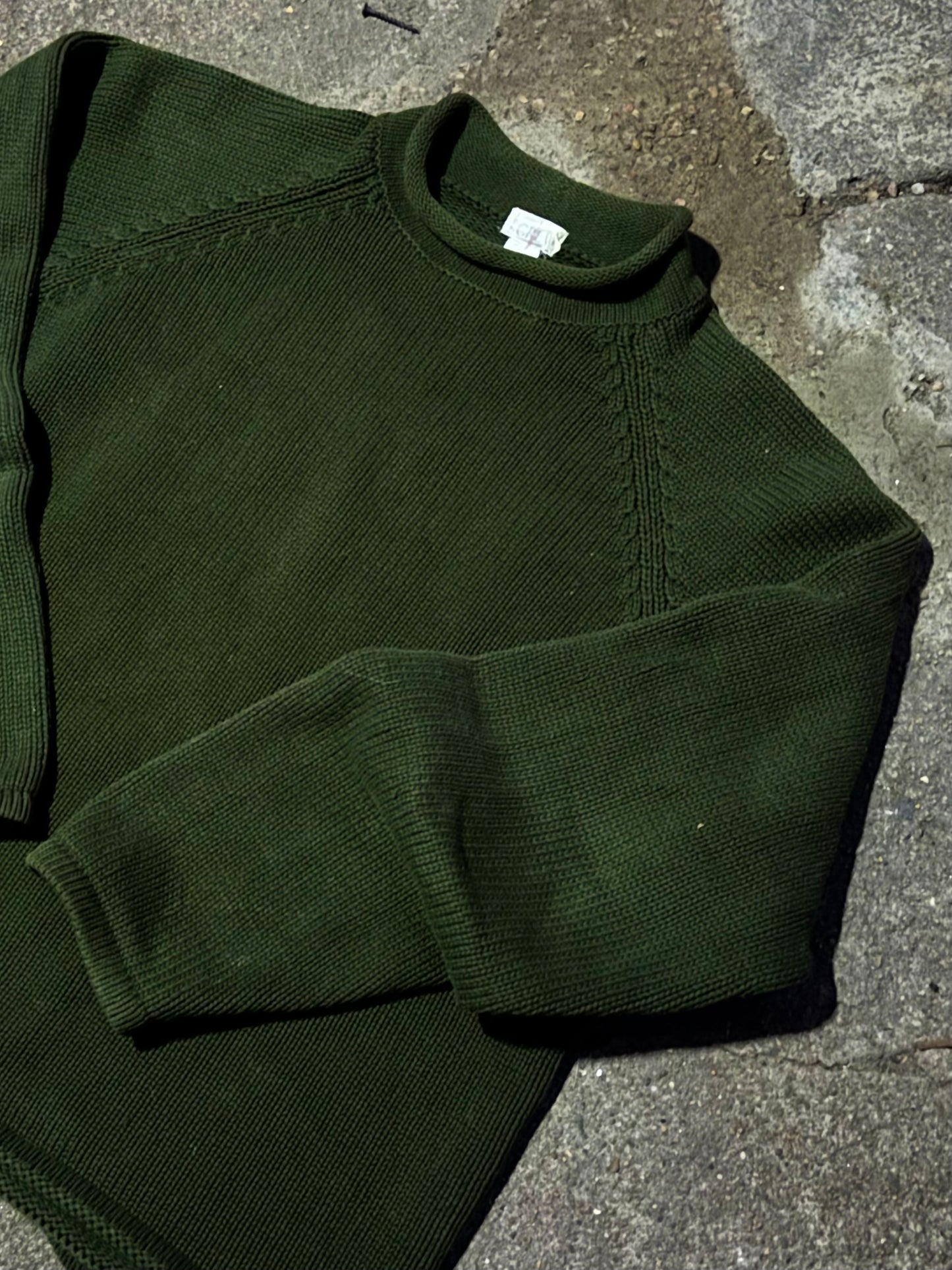 1980s Vintage J Crew Rollneck Sweater