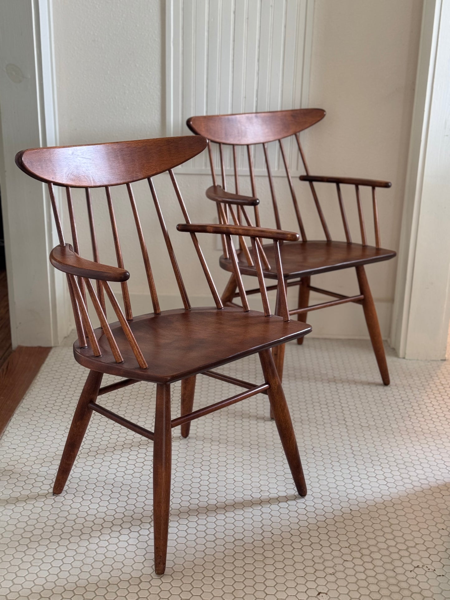 Dowel Chairs by Russel Wright