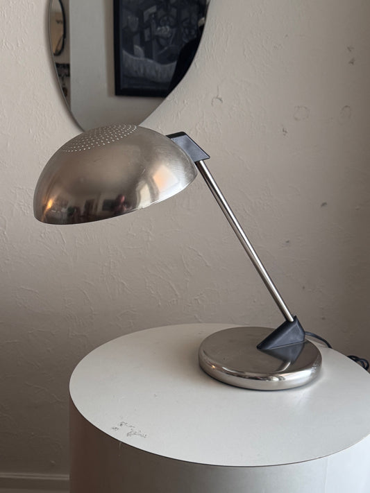 Vintage Space Age Chrome Table Lamps