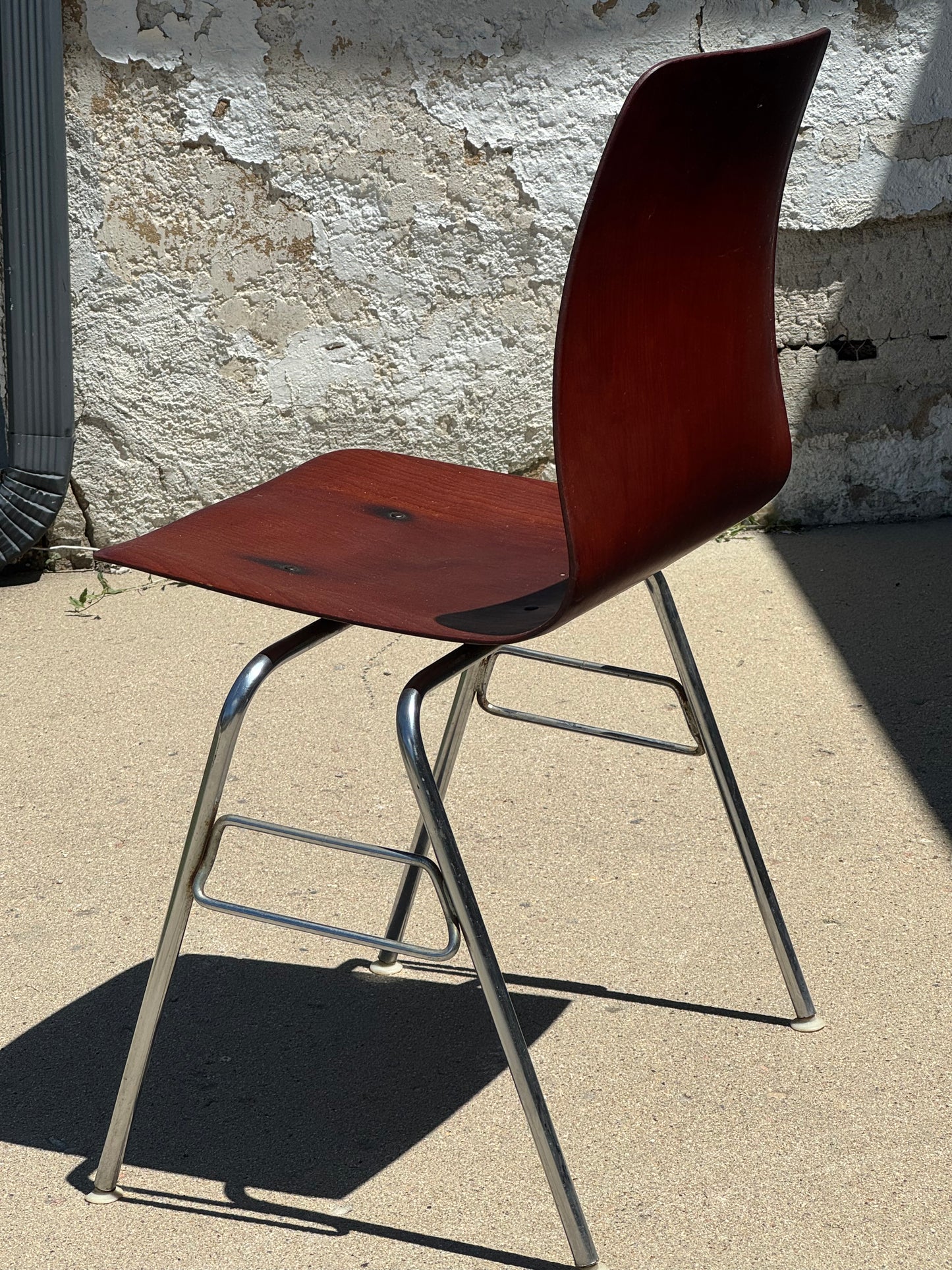 Molded Rosewood Dining Chair by Pagholz Flötotto