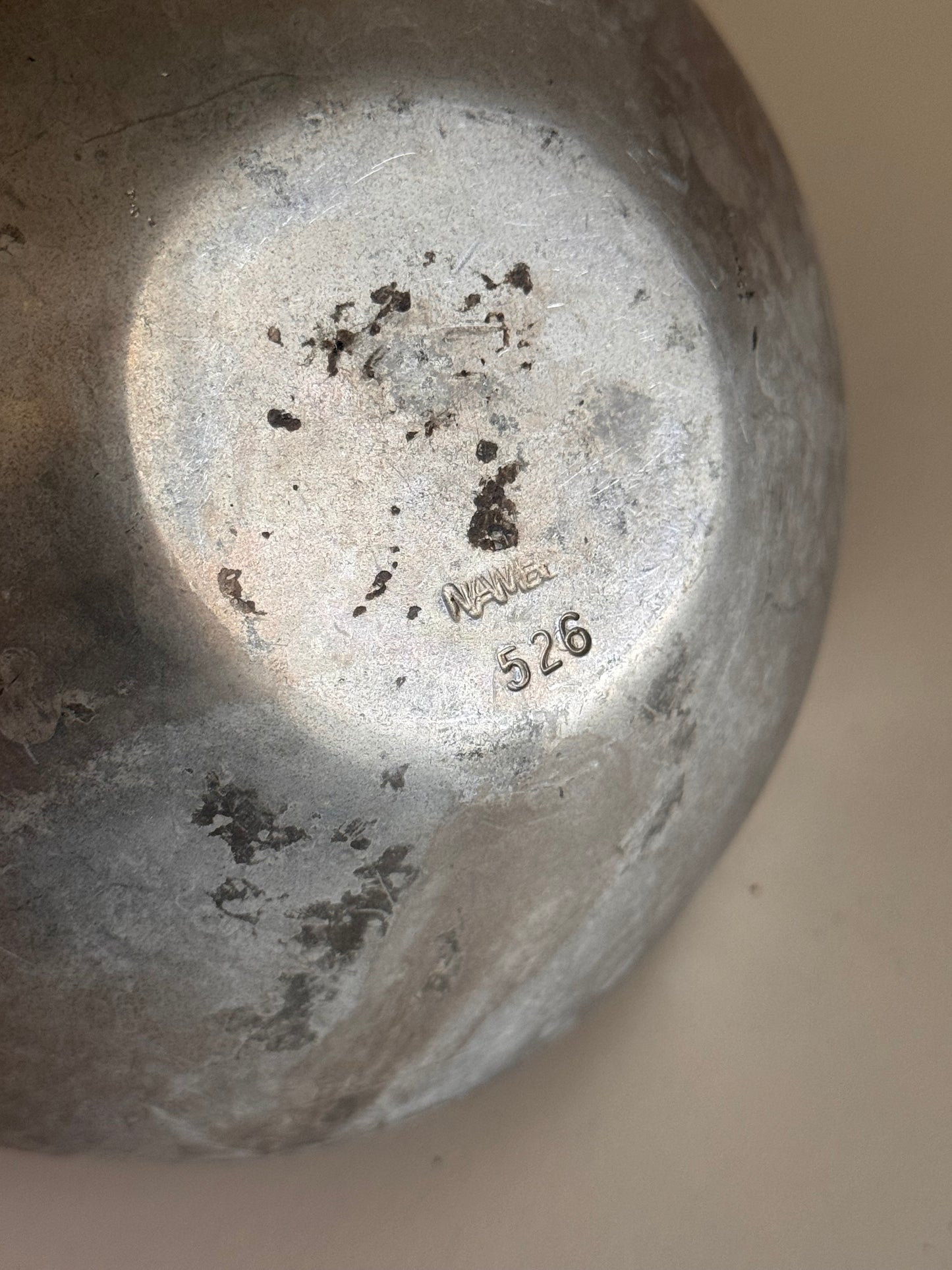 1950s Nambe 526 catchall