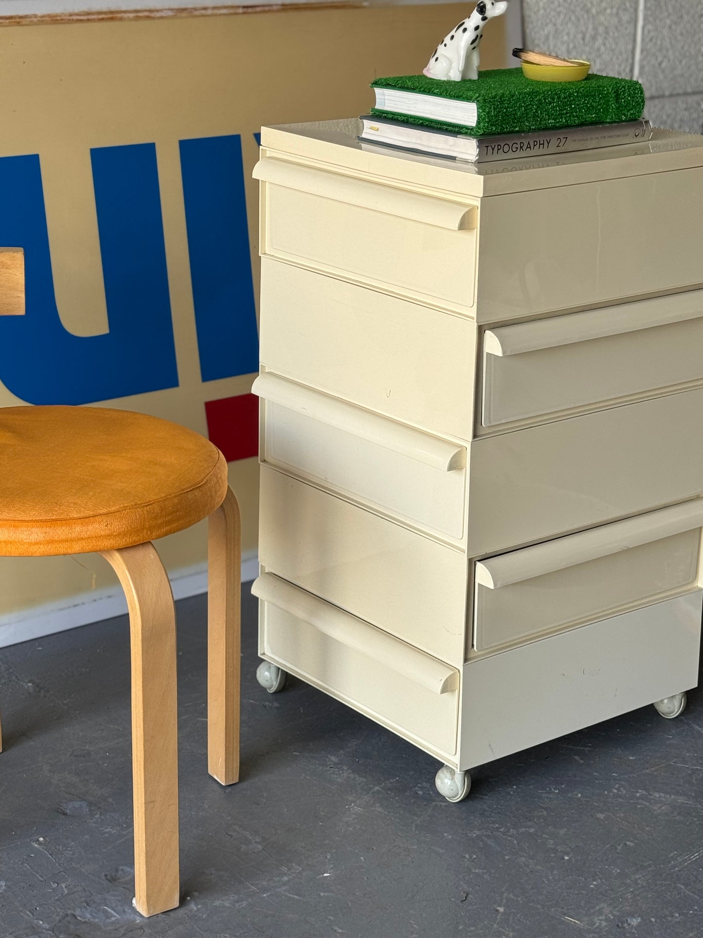 Vintage Kartell Modular Drawer Set