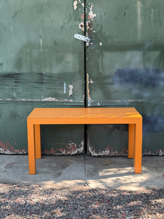 Post Modern Orange Low Console