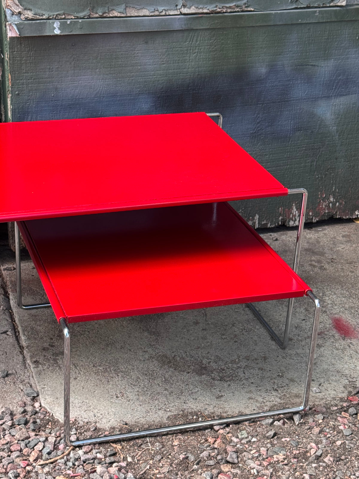 Vintage Bauhaus Modular Coffee Table Set