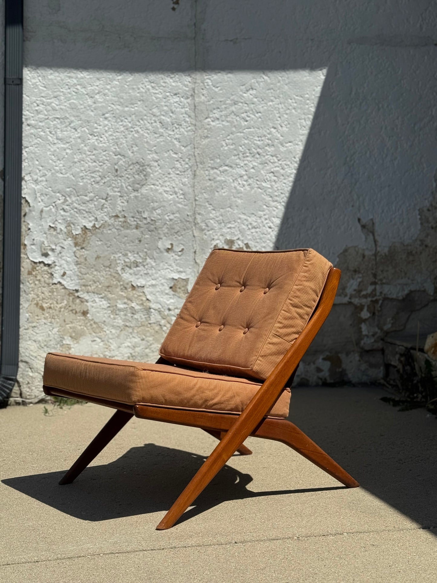 ‘Scissor’ Lounge Chair by Folke Ohlsson for Dux Sweden