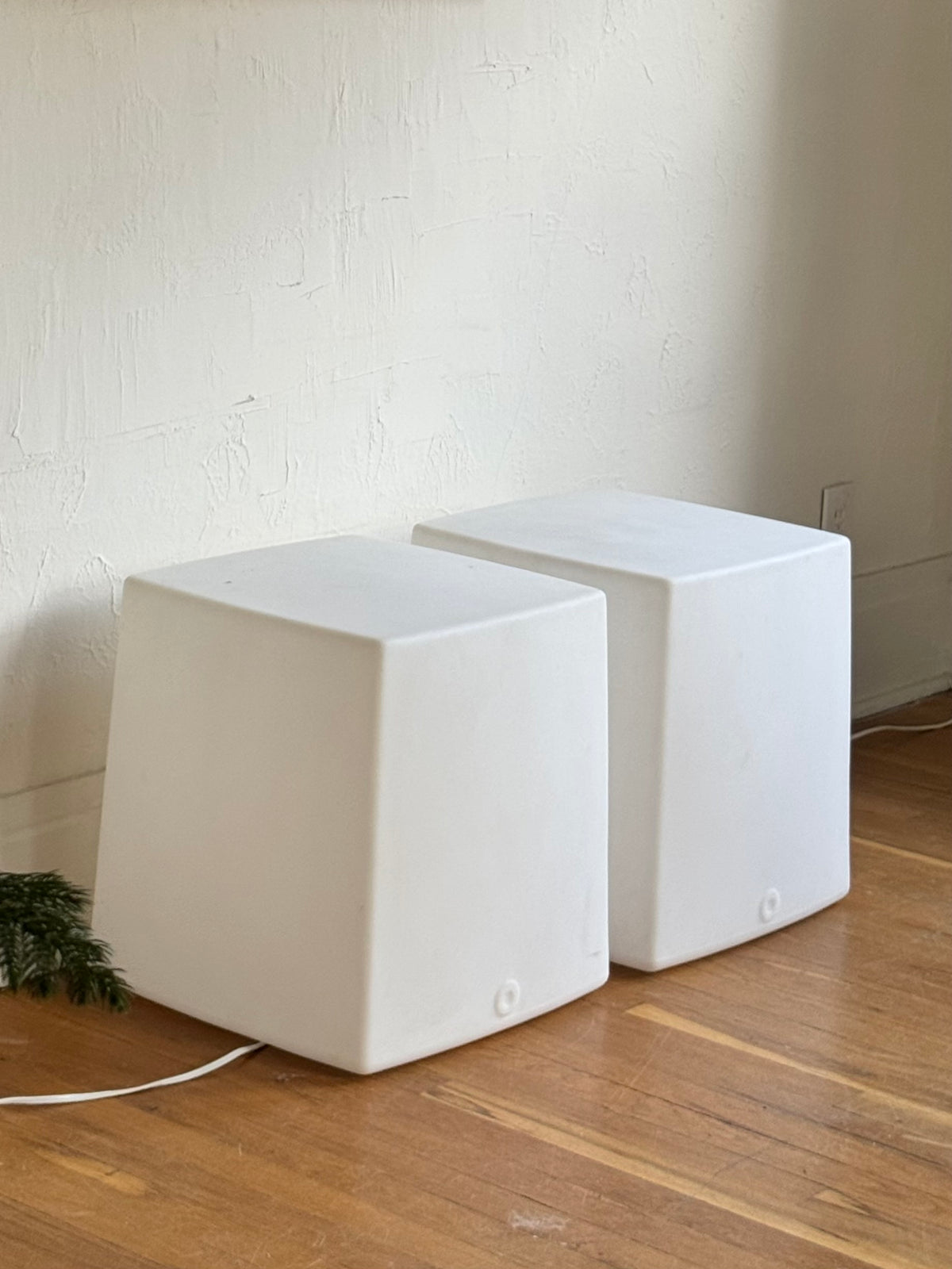 1996 Toto Cube Lamps by DWR (sold individually)