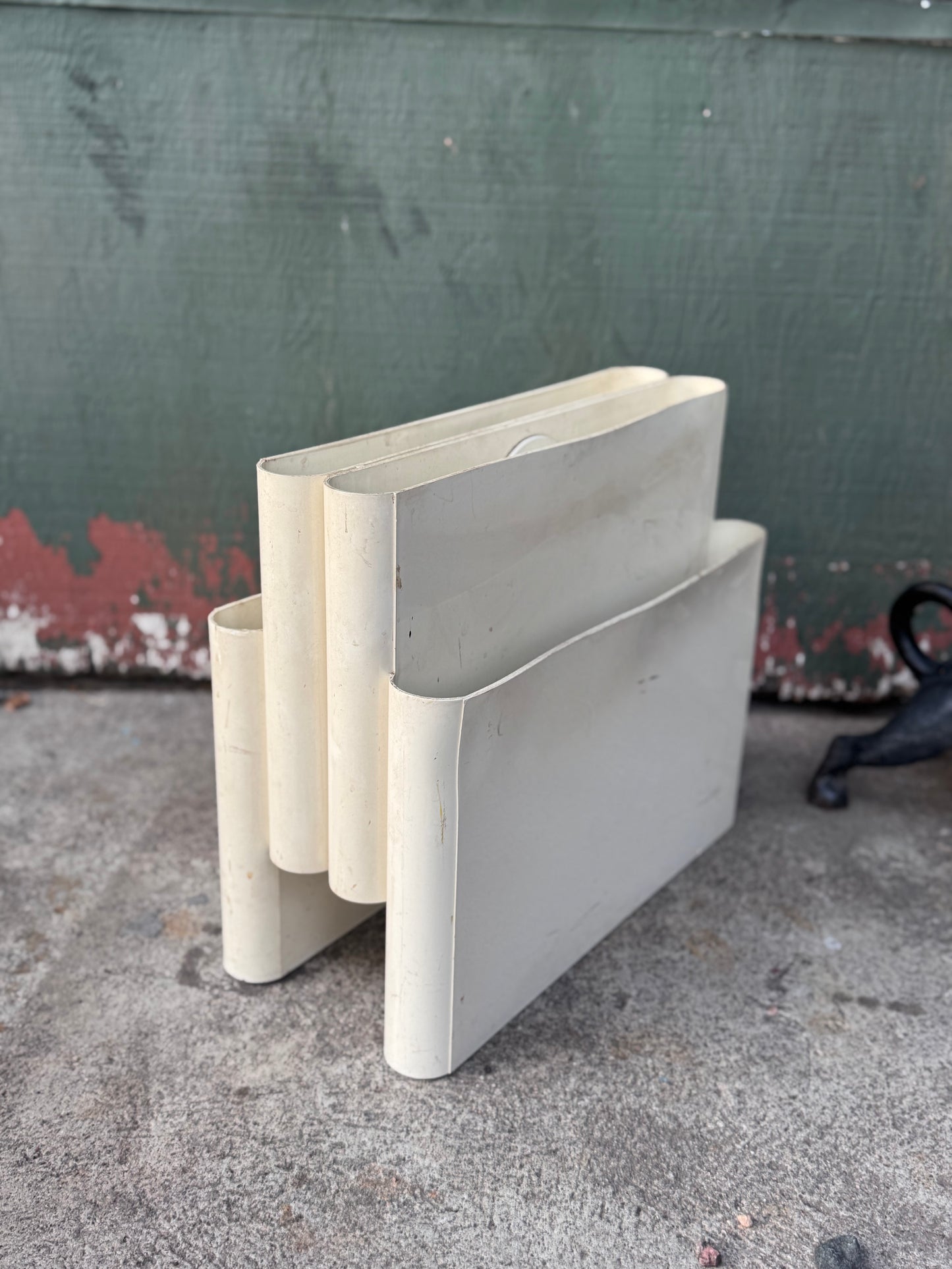 1970s Kartell Model 4676 Record Caddy