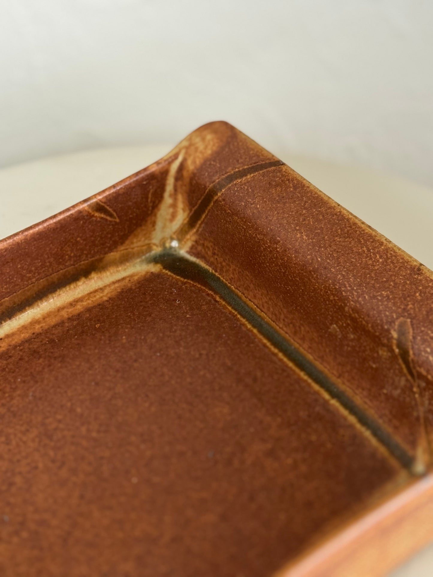 Studio Pottery Slab-built Casserole Dish