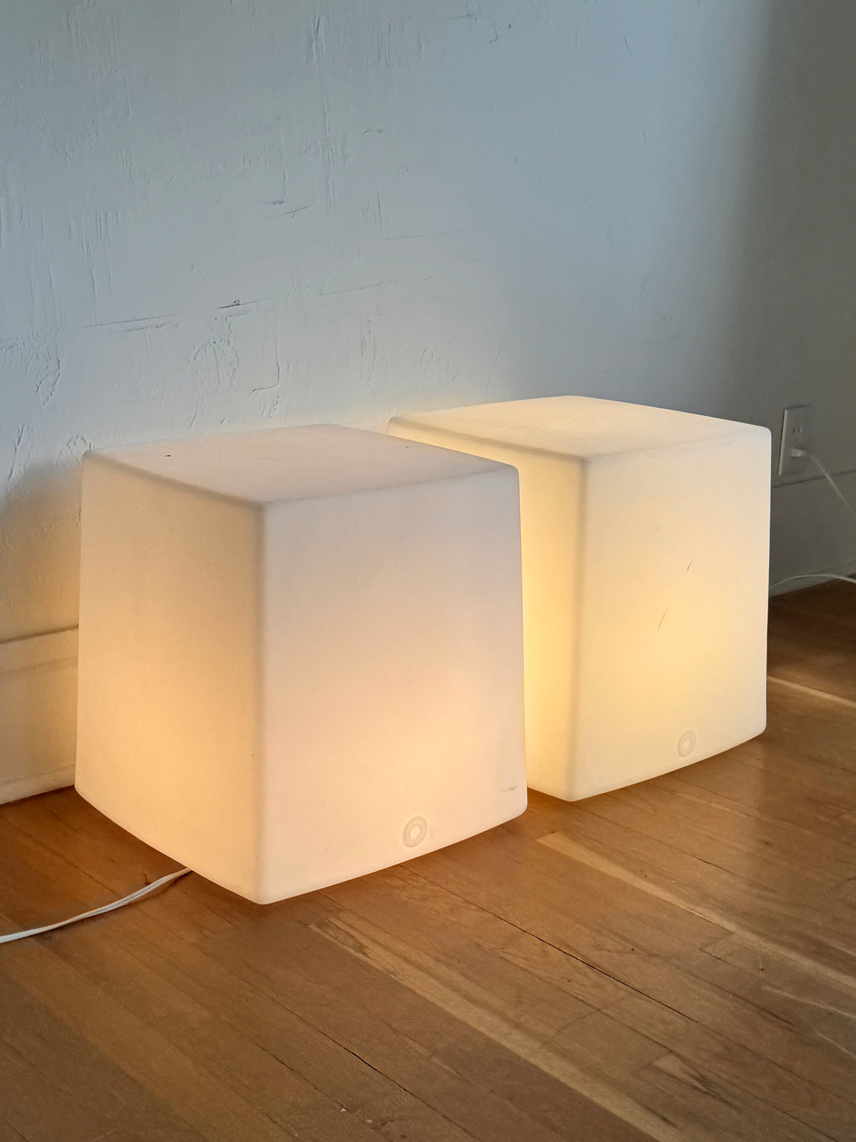 1996 Toto Cube Lamps by DWR (sold individually)