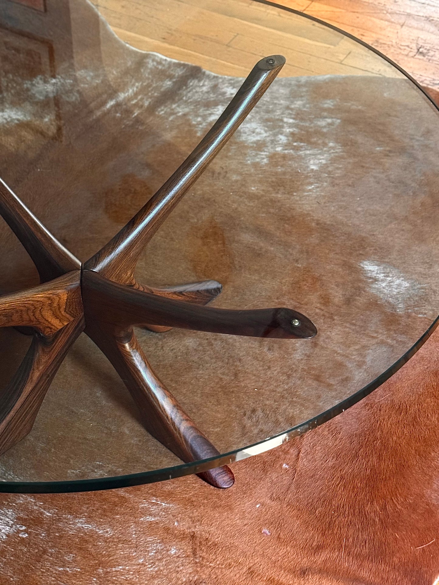 Model T118 Rosewood Coffee Table by Illum Wikkelso for Niels Eilersen