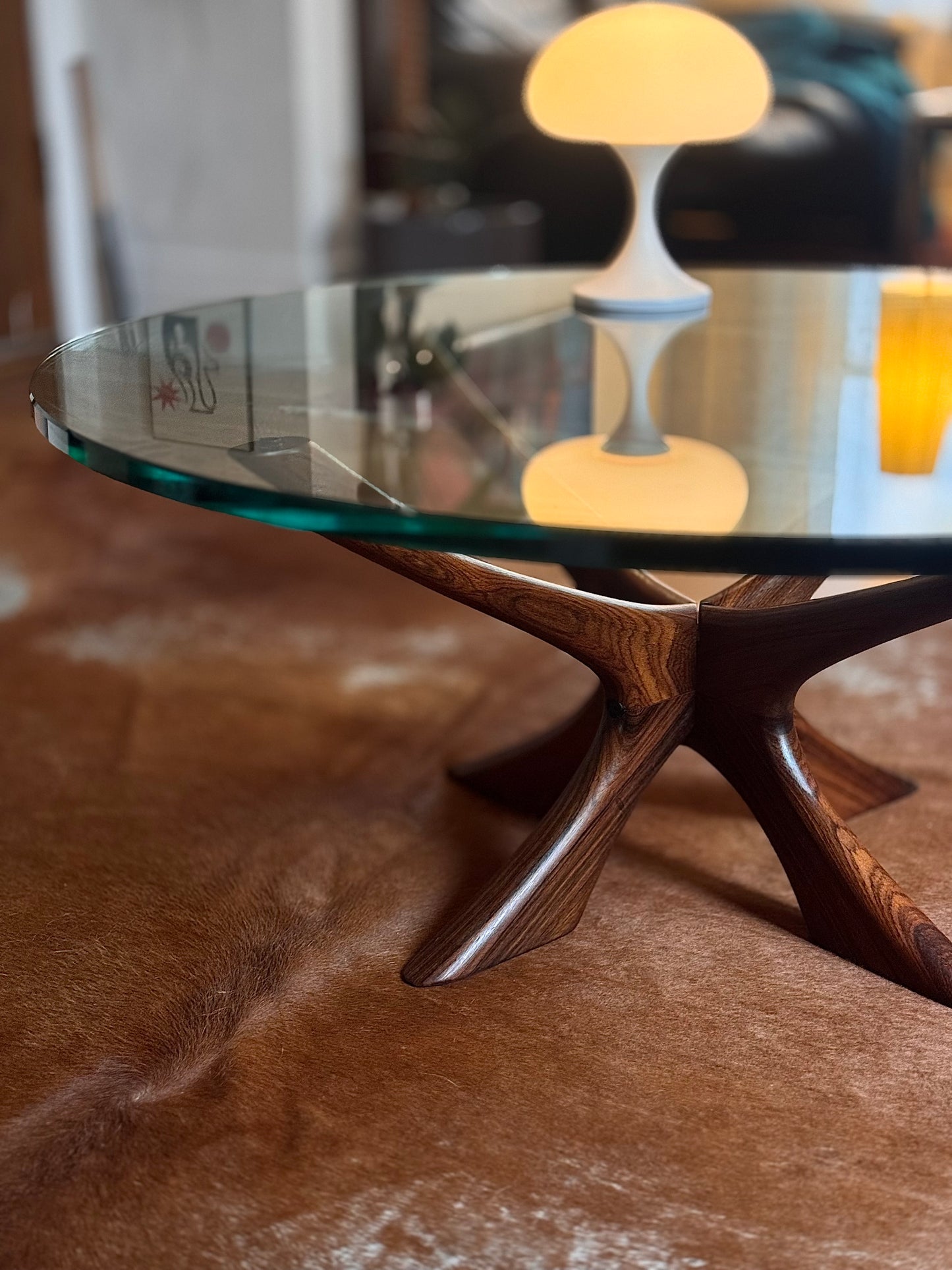 Model T118 Rosewood Coffee Table by Illum Wikkelso for Niels Eilersen
