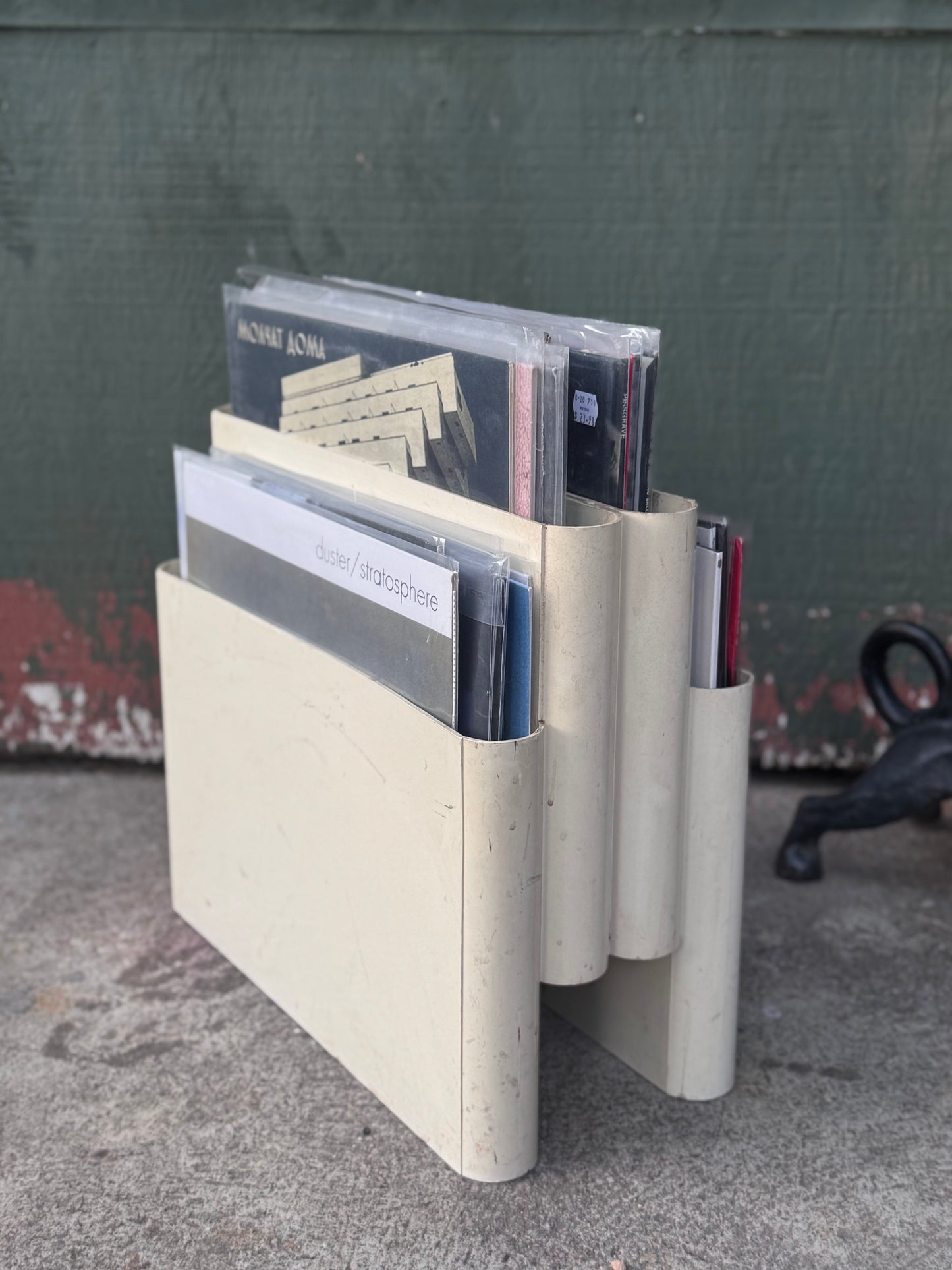 1970s Kartell Model 4676 Record Caddy